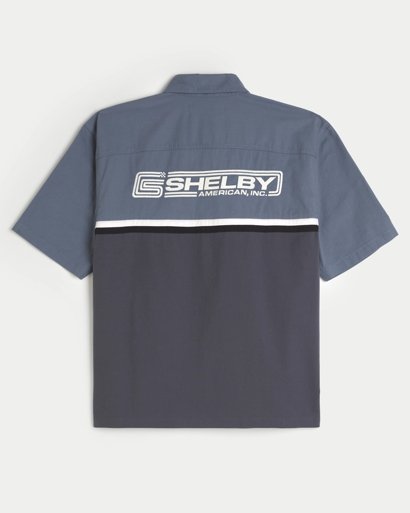 Boxy Shelby Graphic Workwear Shirt