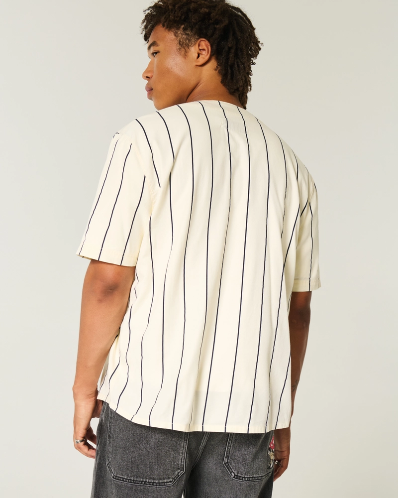 Boxy Looney Tunes Graphic Baseball Jersey