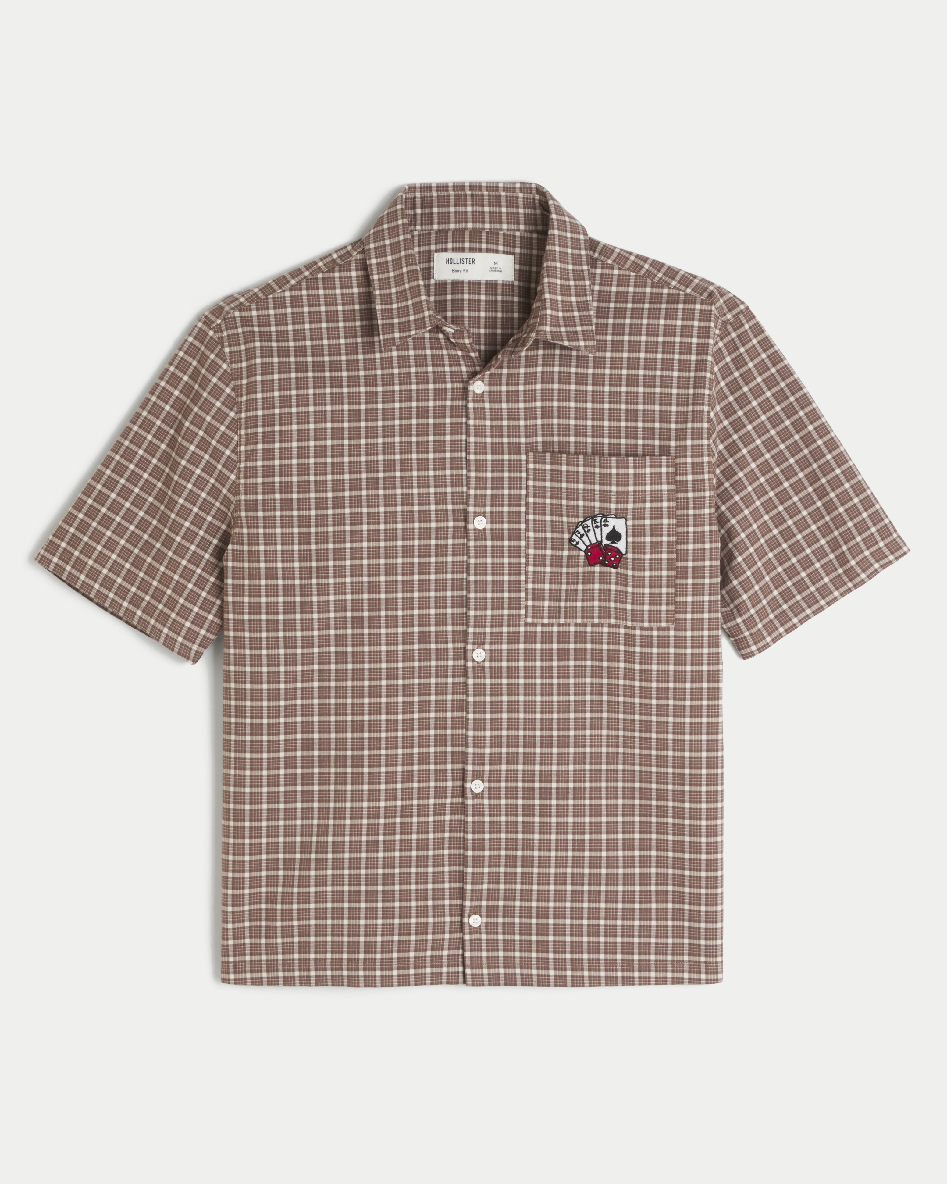 Men's Boxy Short-Sleeve Cherry Graphic Shirt | Men's Sale