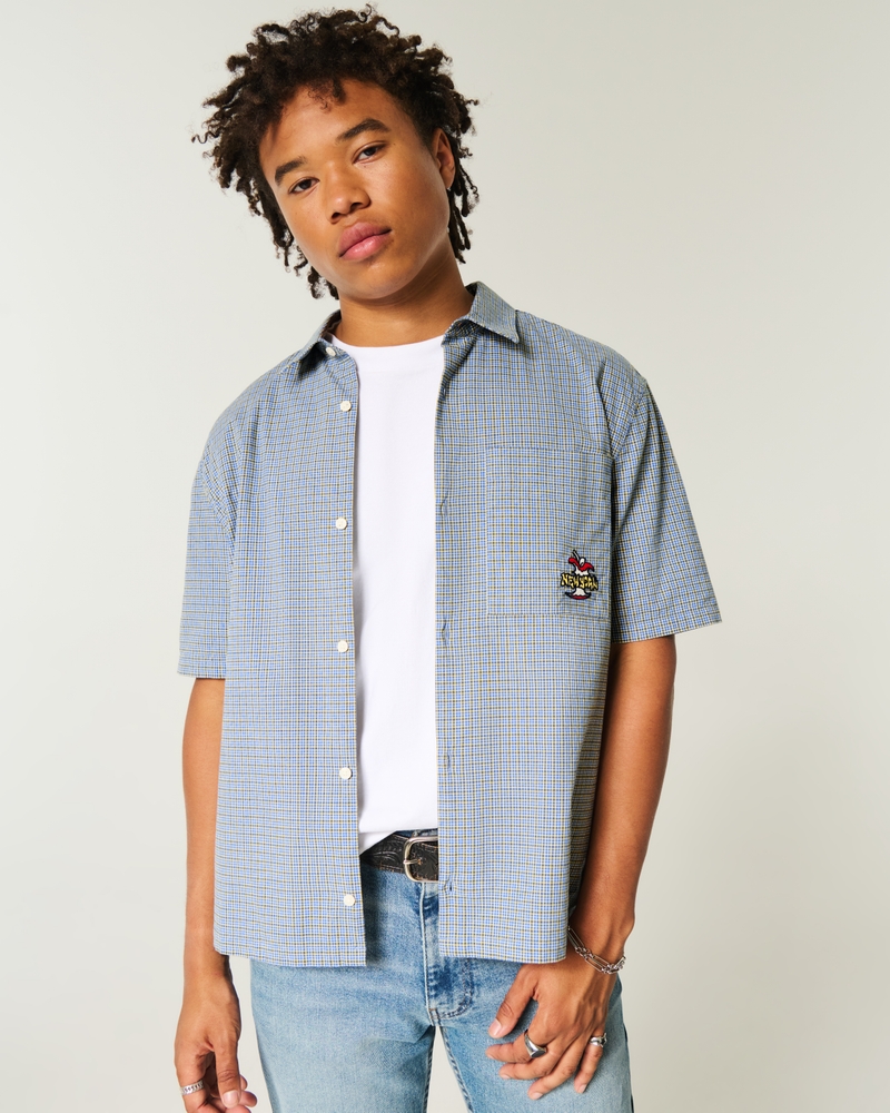 クレスト GRAPH CHECK CLASSIC CITY S/S SHIRT クレスト GRAPH CHECK CLASSIC CITY S/S SHIRT 中古・古着通販