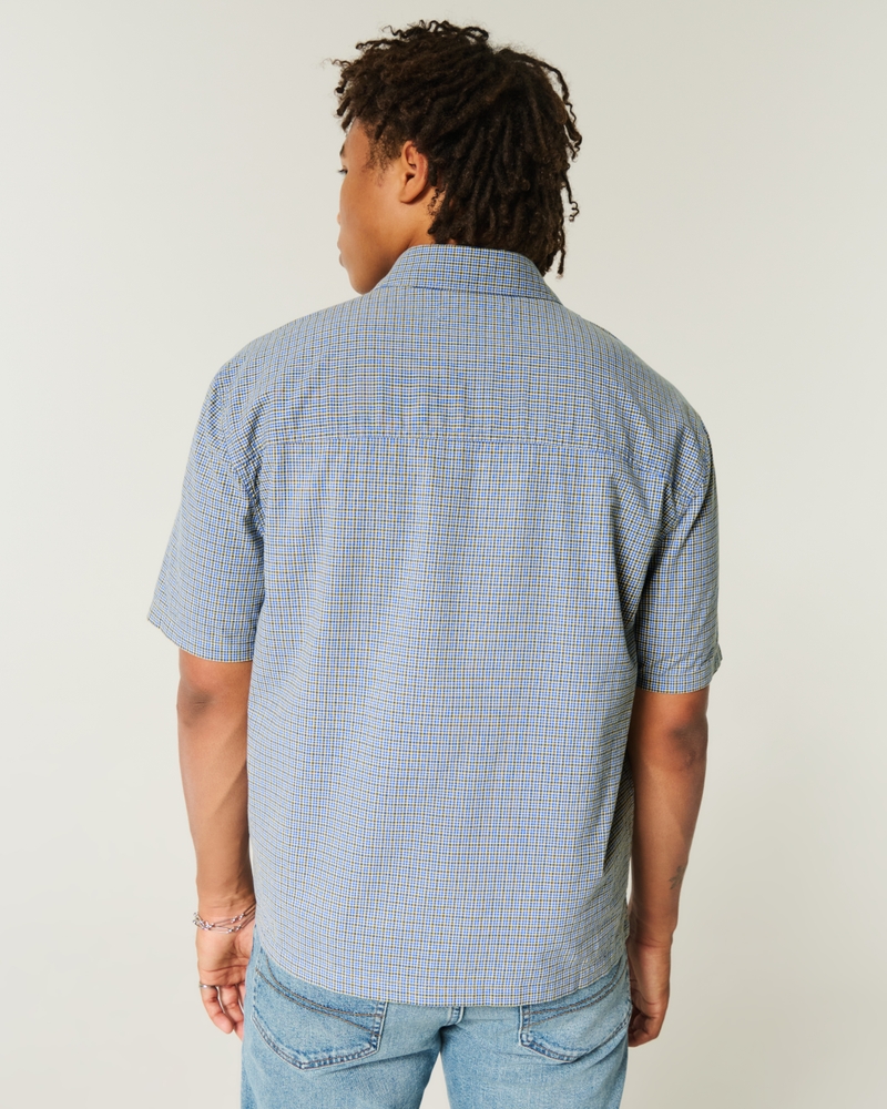 Boxy Short-Sleeve New York Graphic Shirt