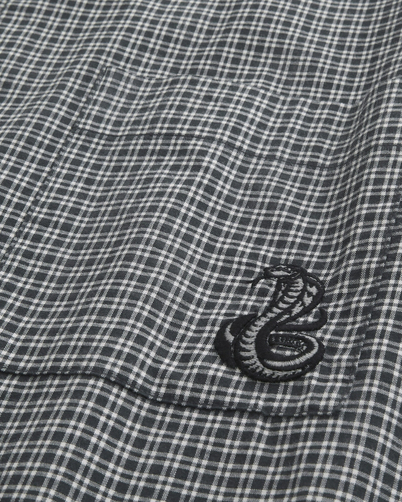 Boxy Short-Sleeve Snake Graphic Shirt