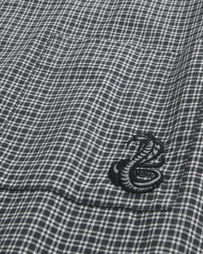 Boxy Short-Sleeve Snake Graphic Shirt