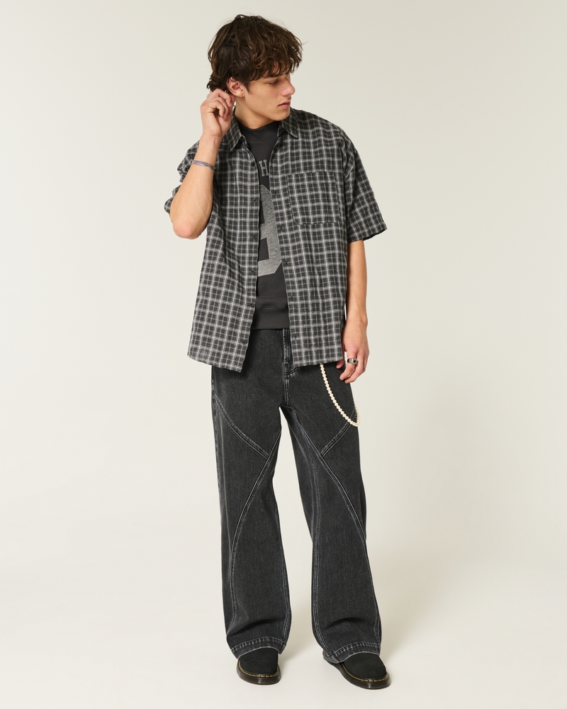 Baggy Short-Sleeve Shirt