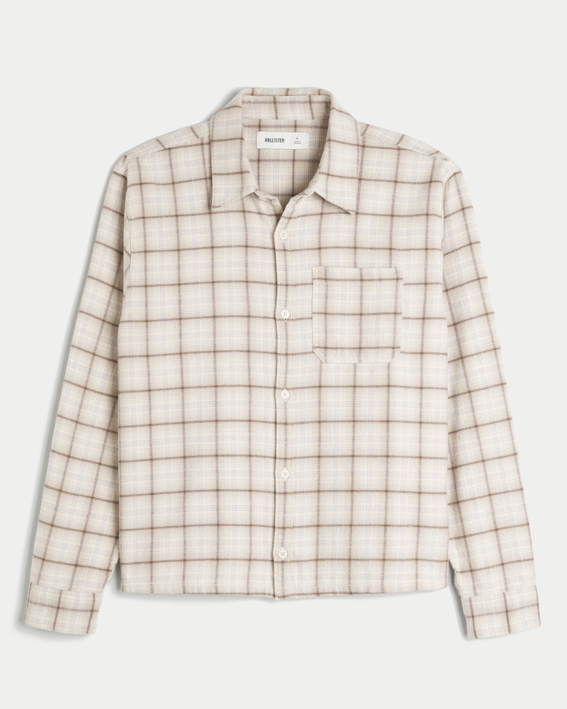 Men's Boxy Flannel Shirt | Men's Sale | HollisterCo.com