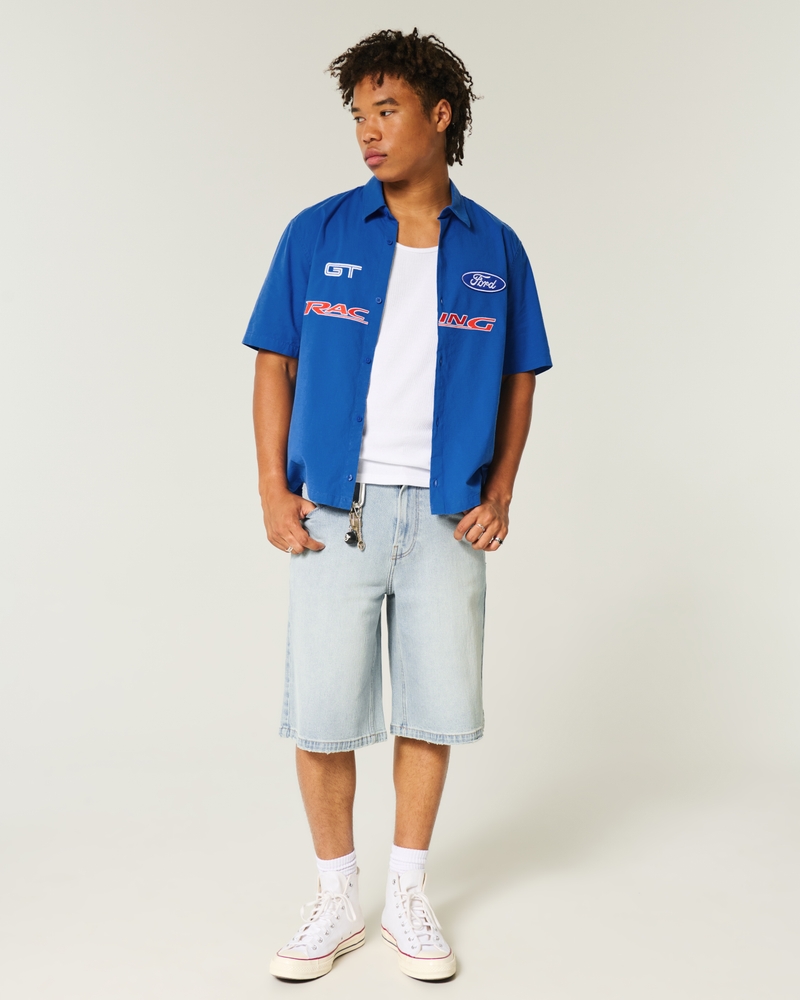 Boxy Ford Racing Graphic Shirt