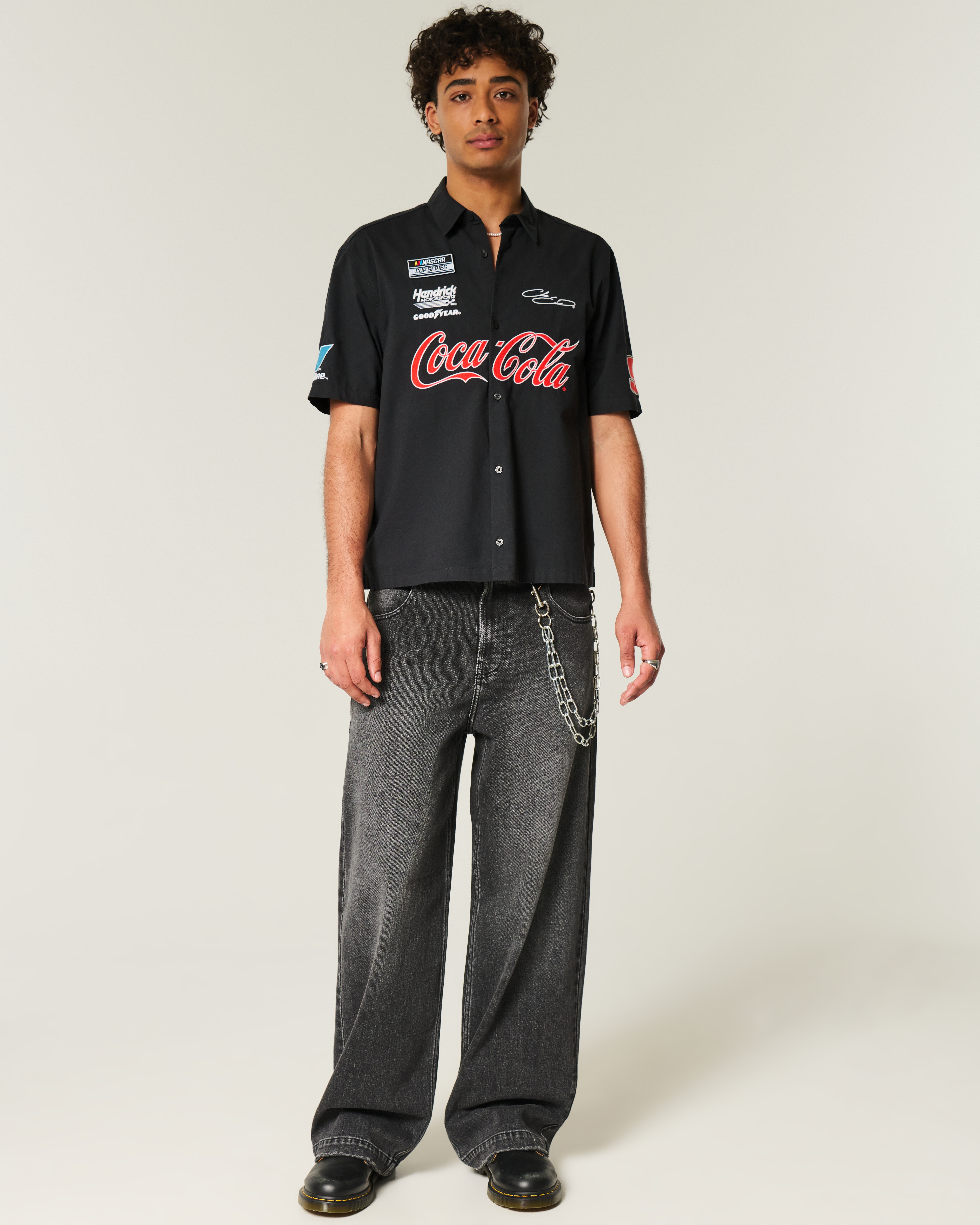 Hollister Boxy Coca-Cola Racing Graphic Shirt | Liberty Center
