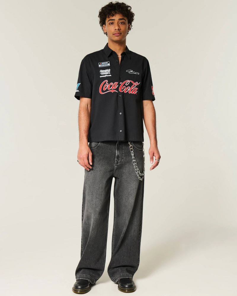 Boxy Coca-Cola Racing Graphic Shirt