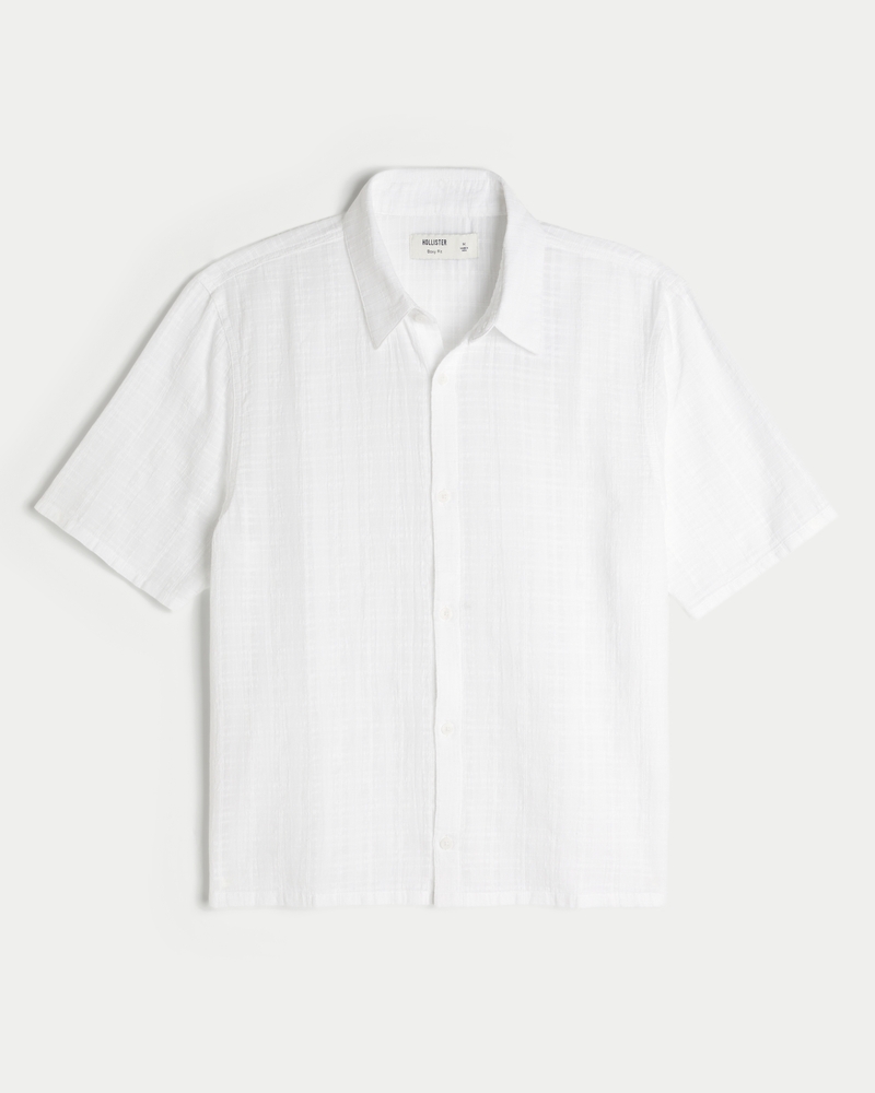 Boxy Short-Sleeve Shirt