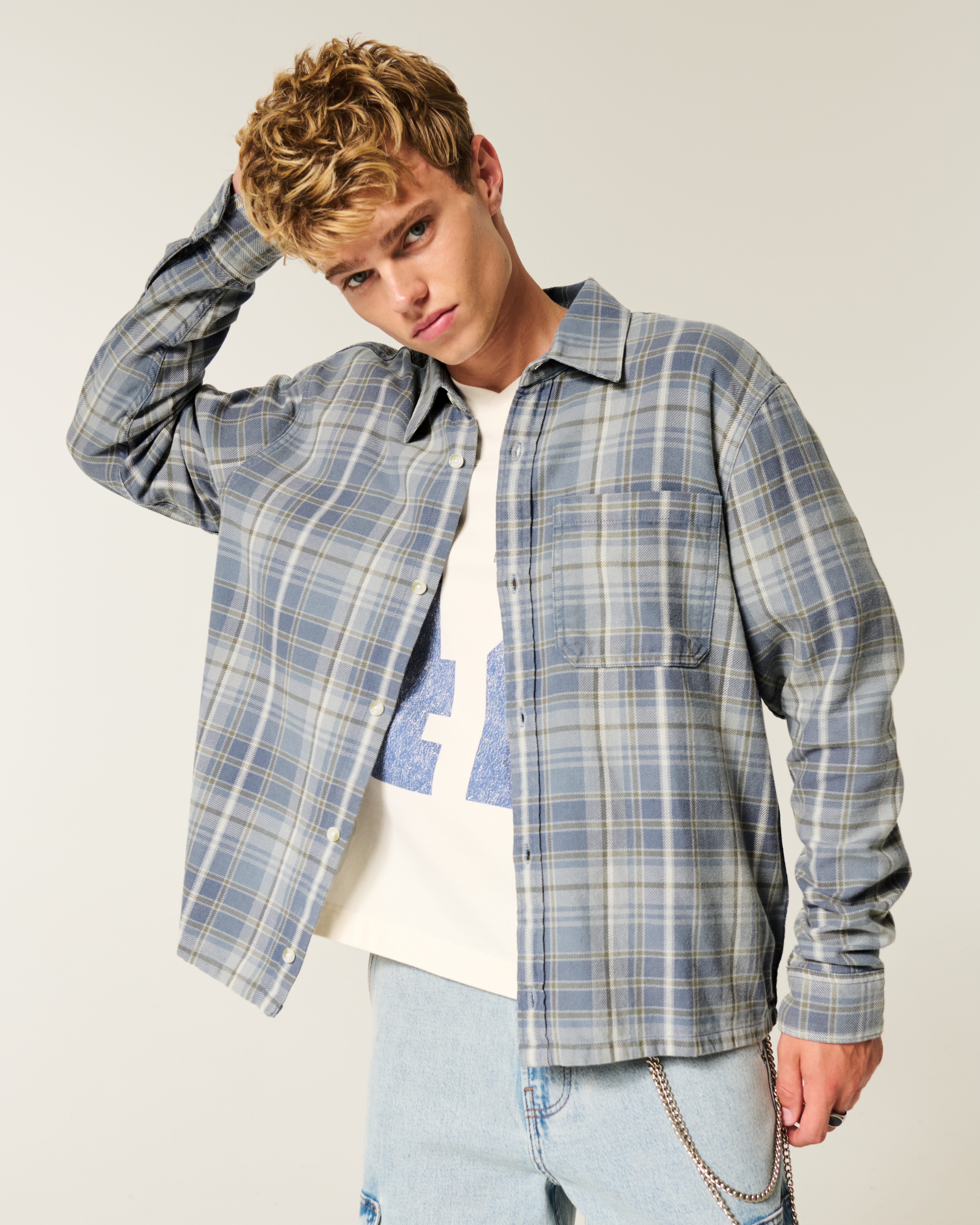 ＨBEAUTY&YOUTH WOOL FLANNEL BOX SHIRT HBEAUTY&YOUTH WOOL FLANNEL BOX SHIRT - メルカリ
