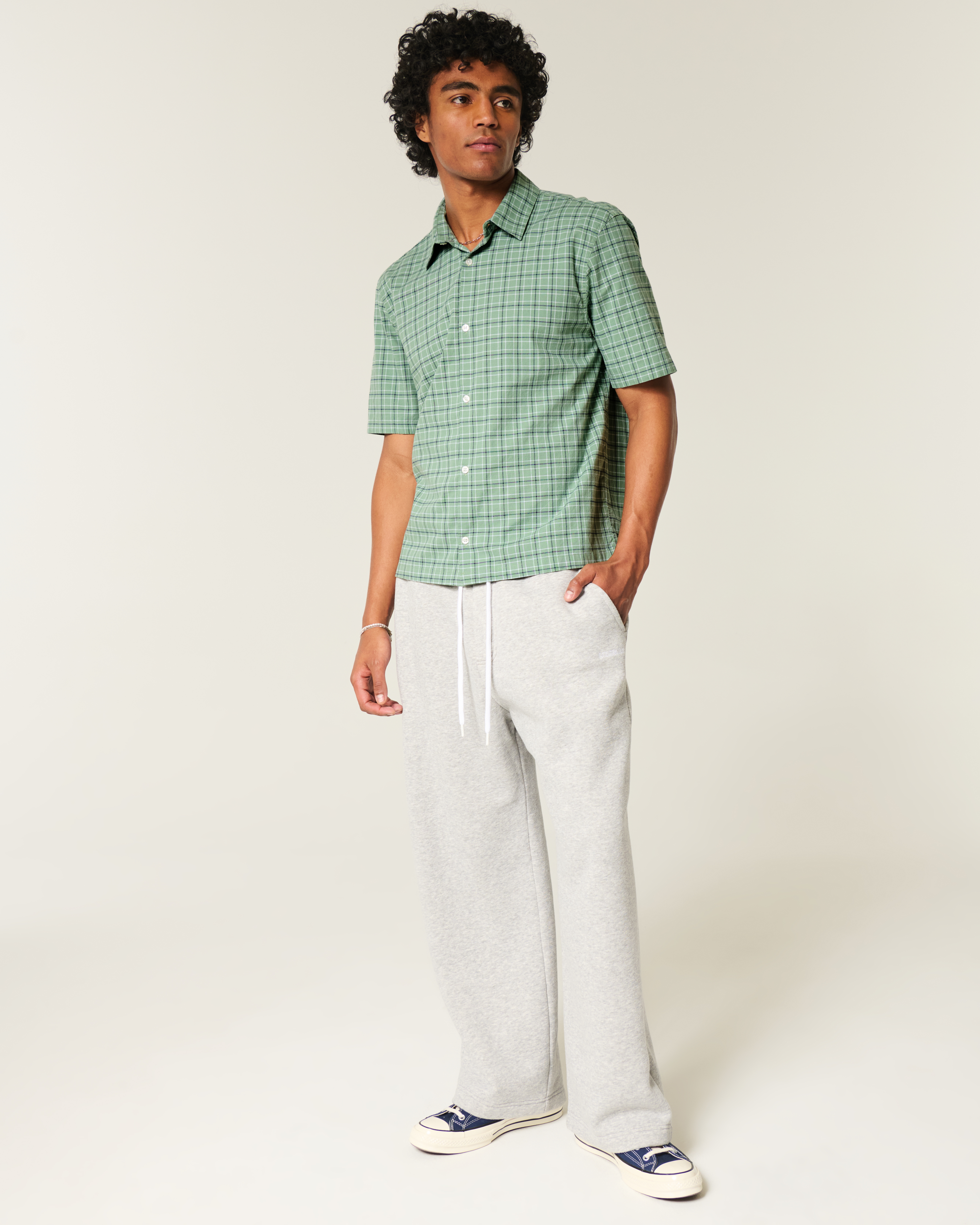 Boxy Short-Sleeve Shirt