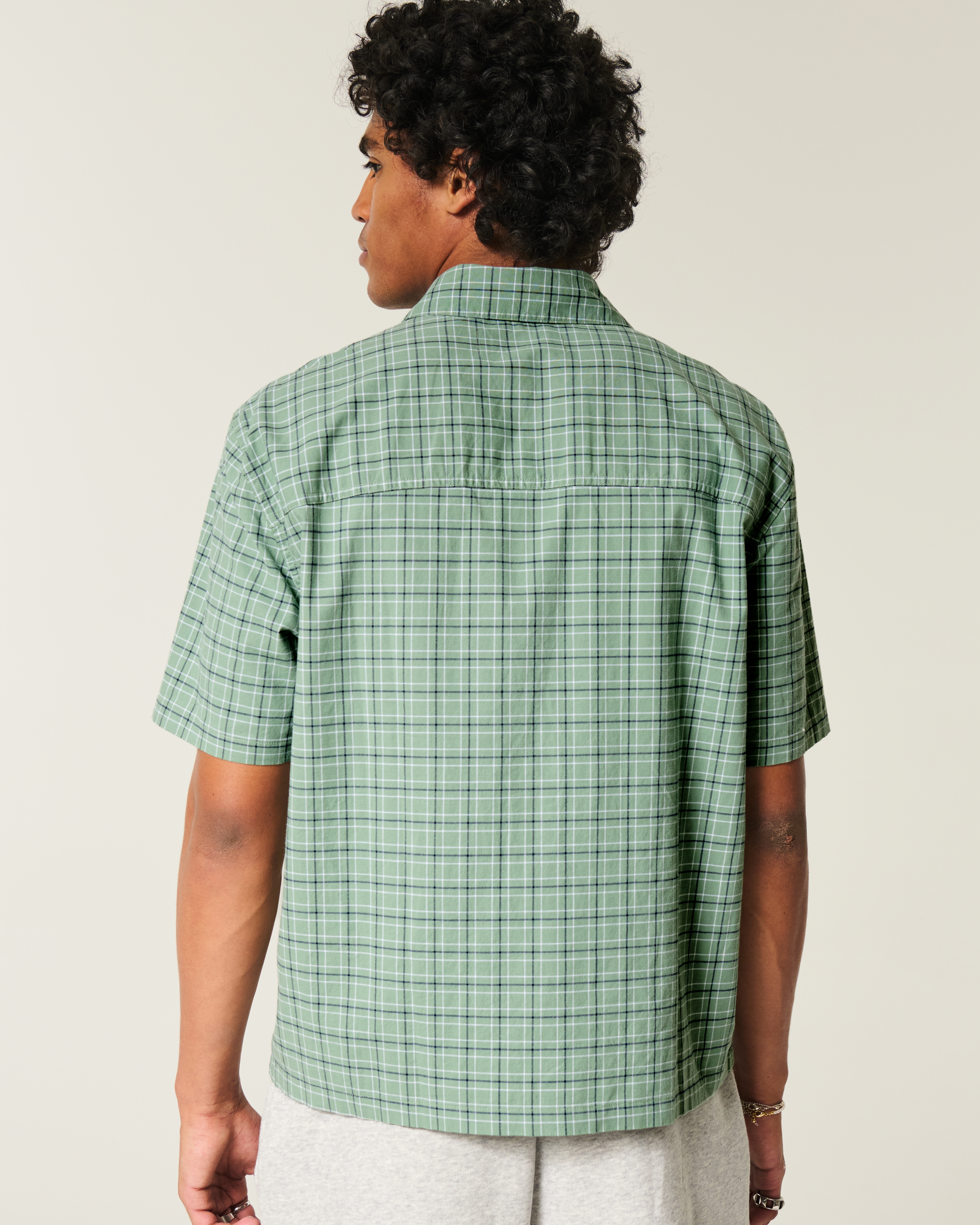 Boxy Short-Sleeve Shirt