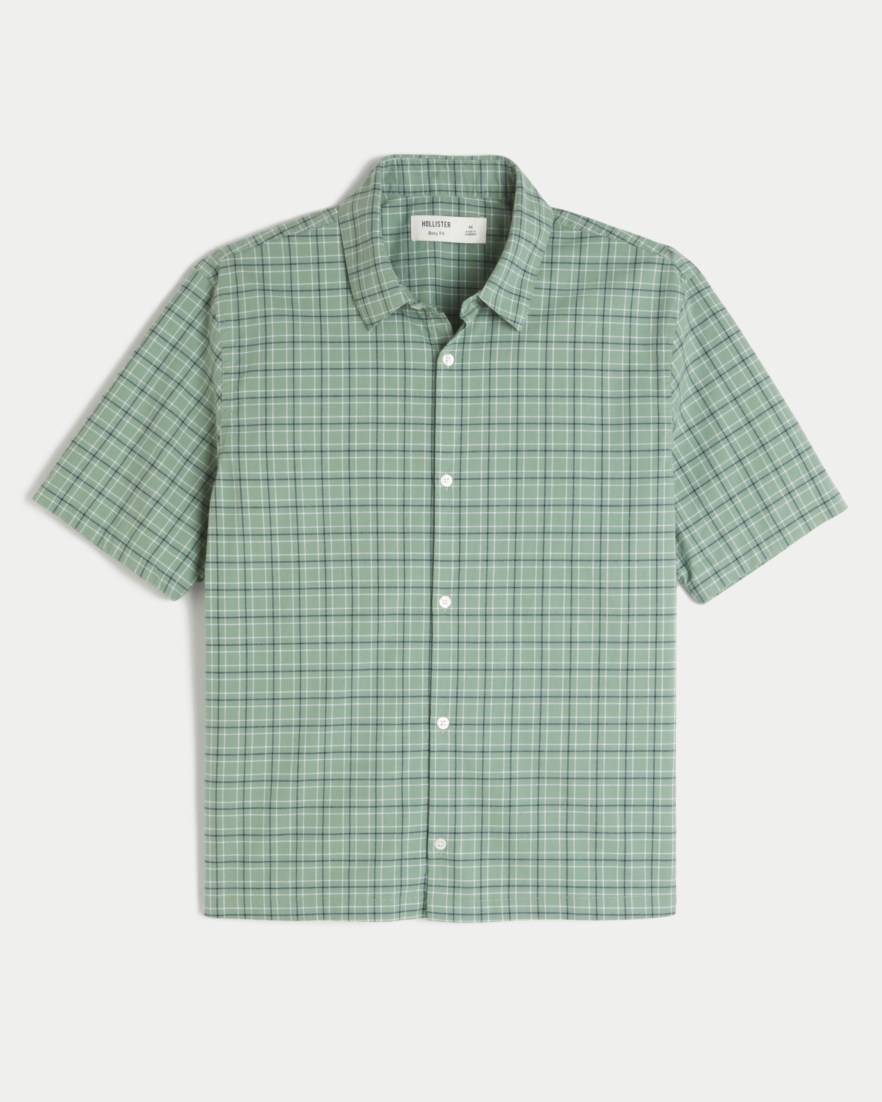 Boxy Short-Sleeve Shirt