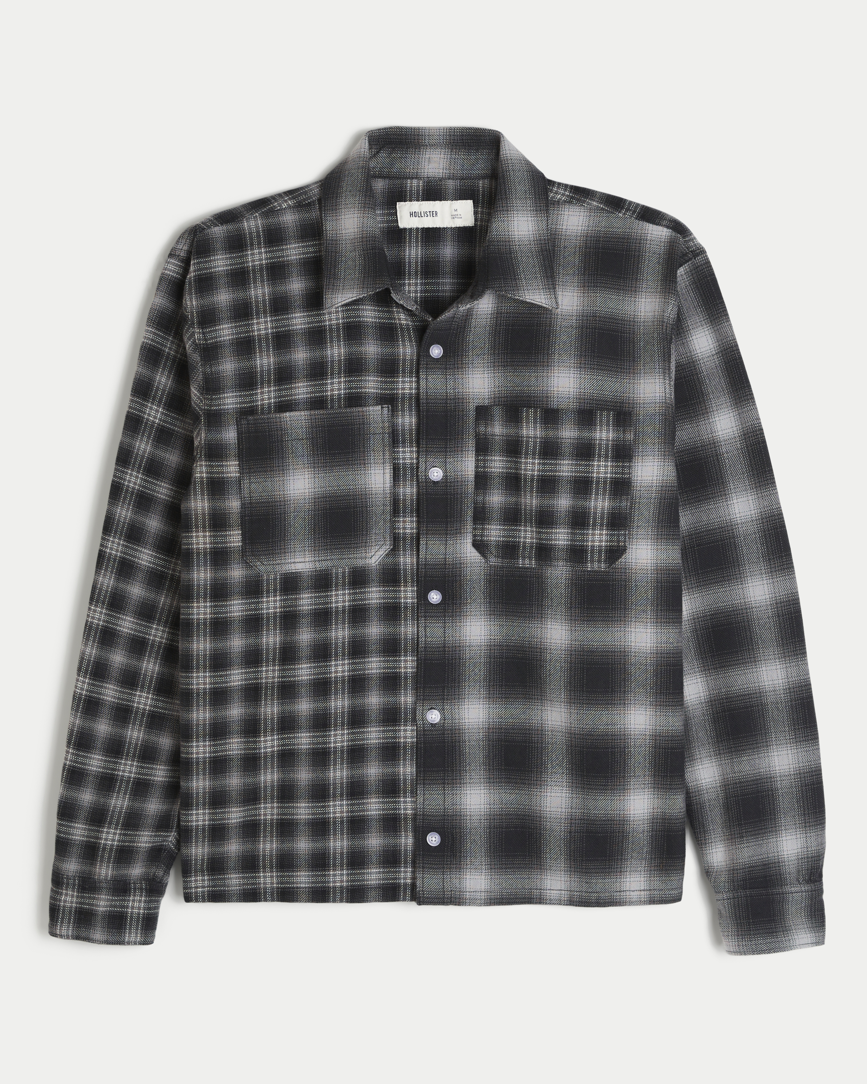 Long-Sleeve Flannel Shirt