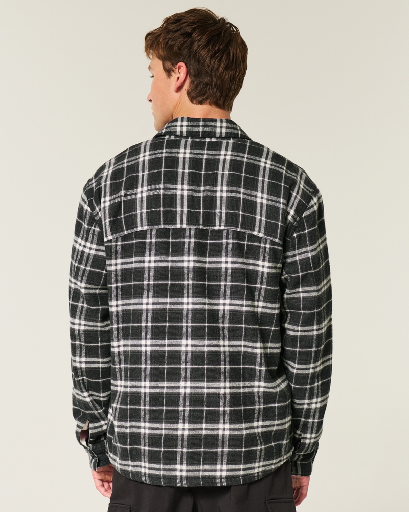 Thermal-Lined Flannel Shirt