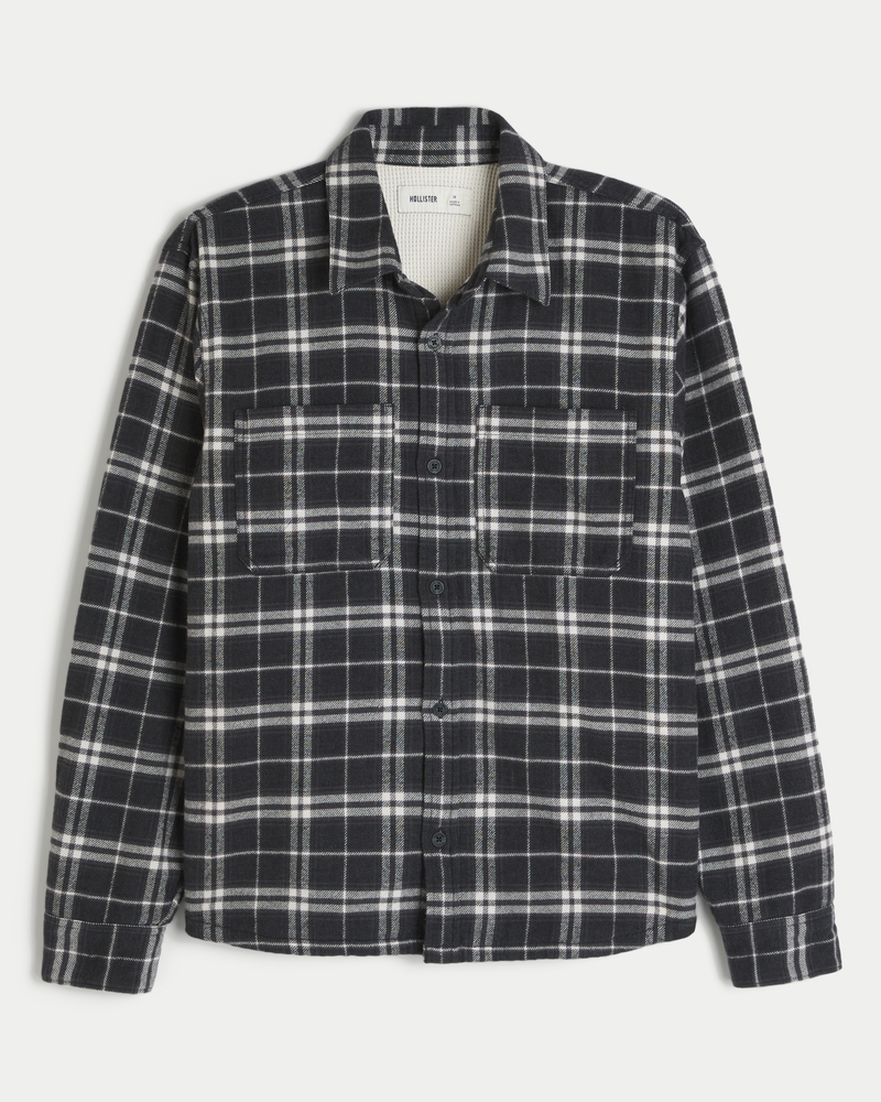 Thermal-Lined Flannel Shirt