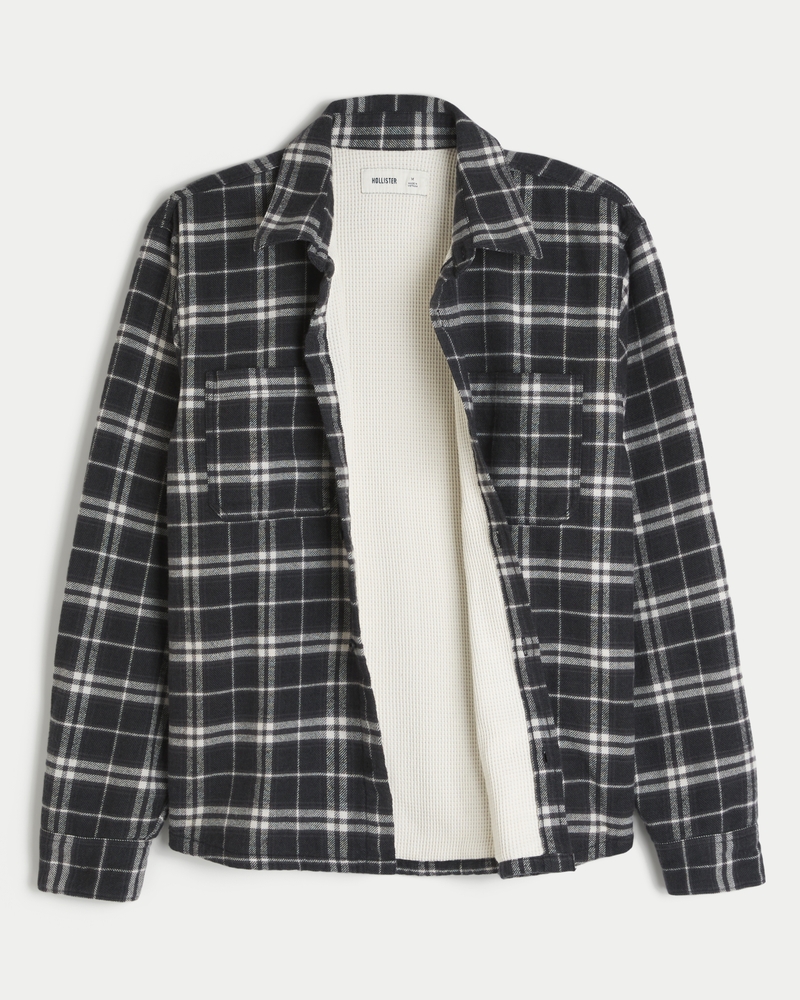 Thermal-Lined Flannel Shirt