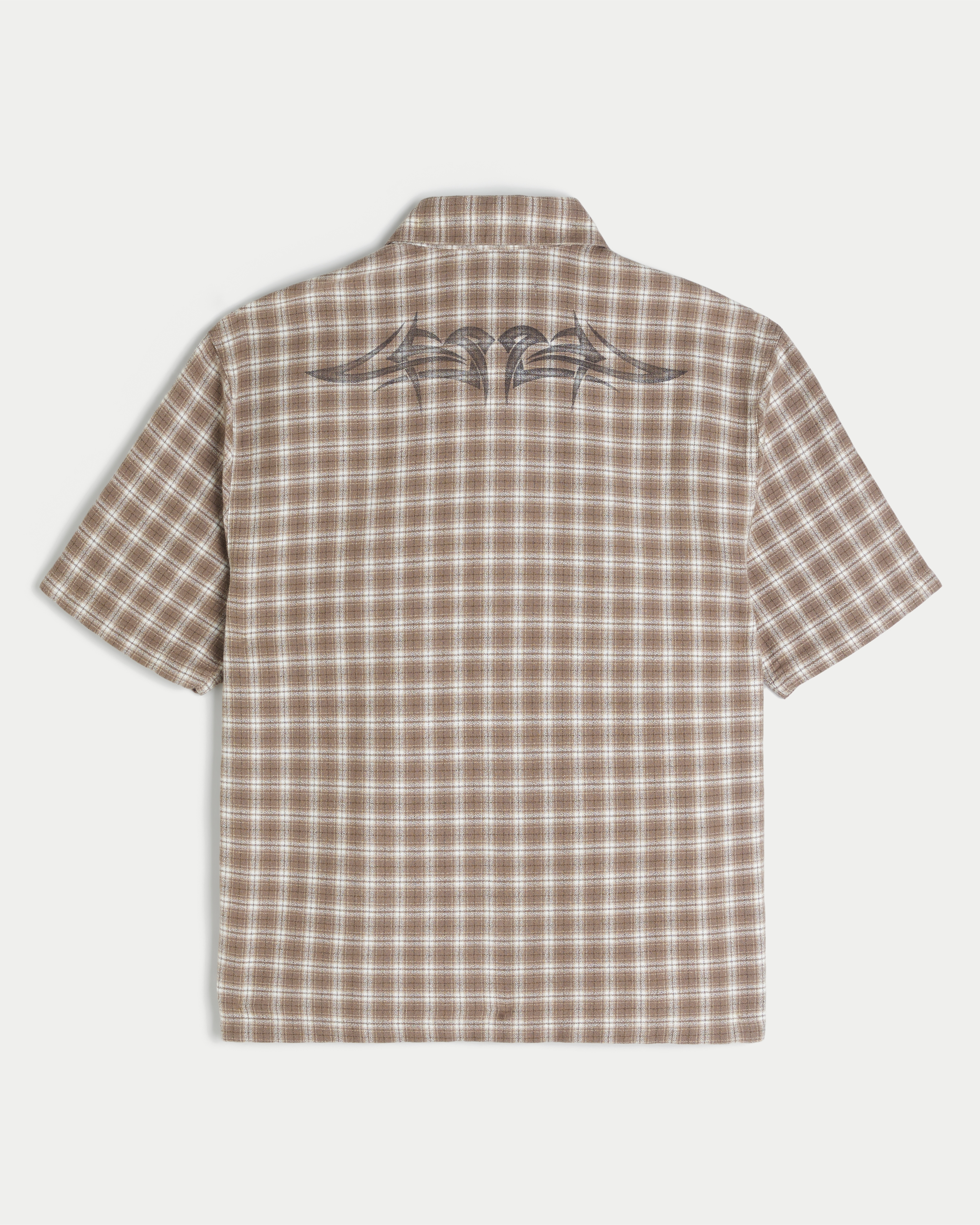 Boxy Short-Sleeve Graphic Shirt