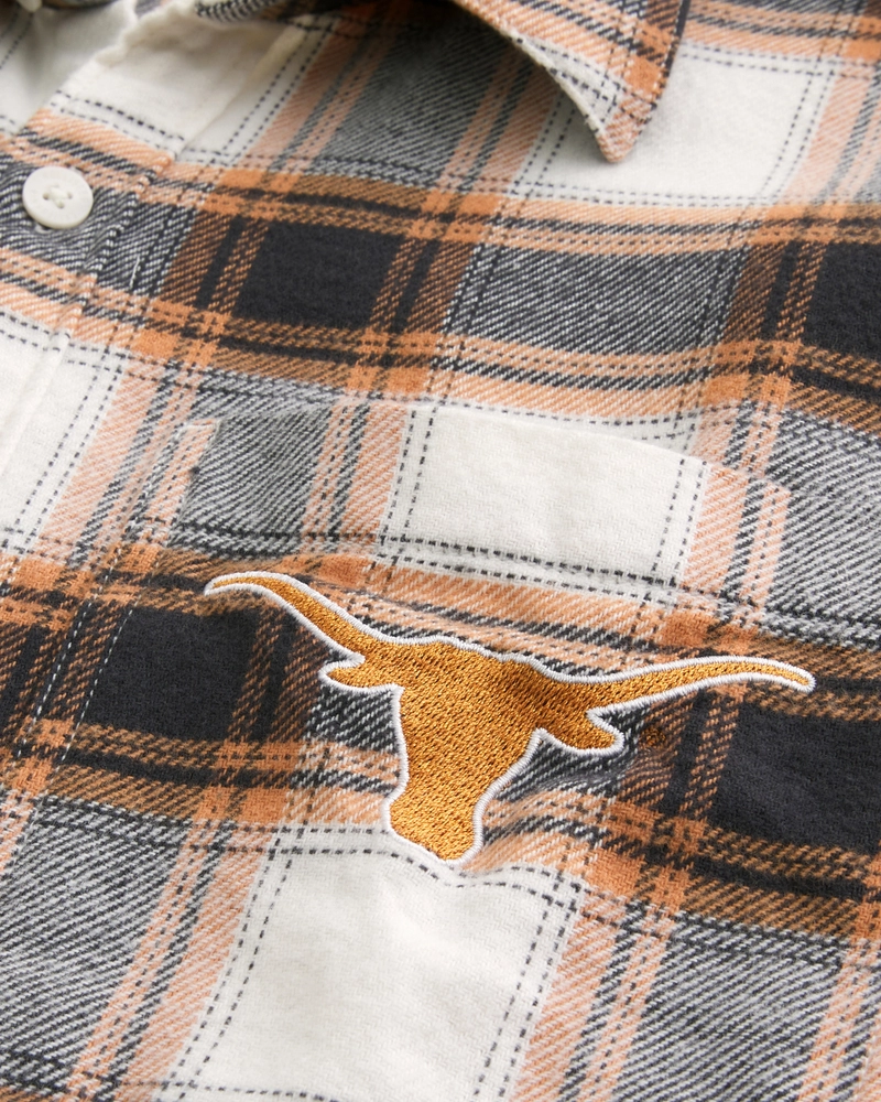 University of Texas Graphic Flannel Shirt