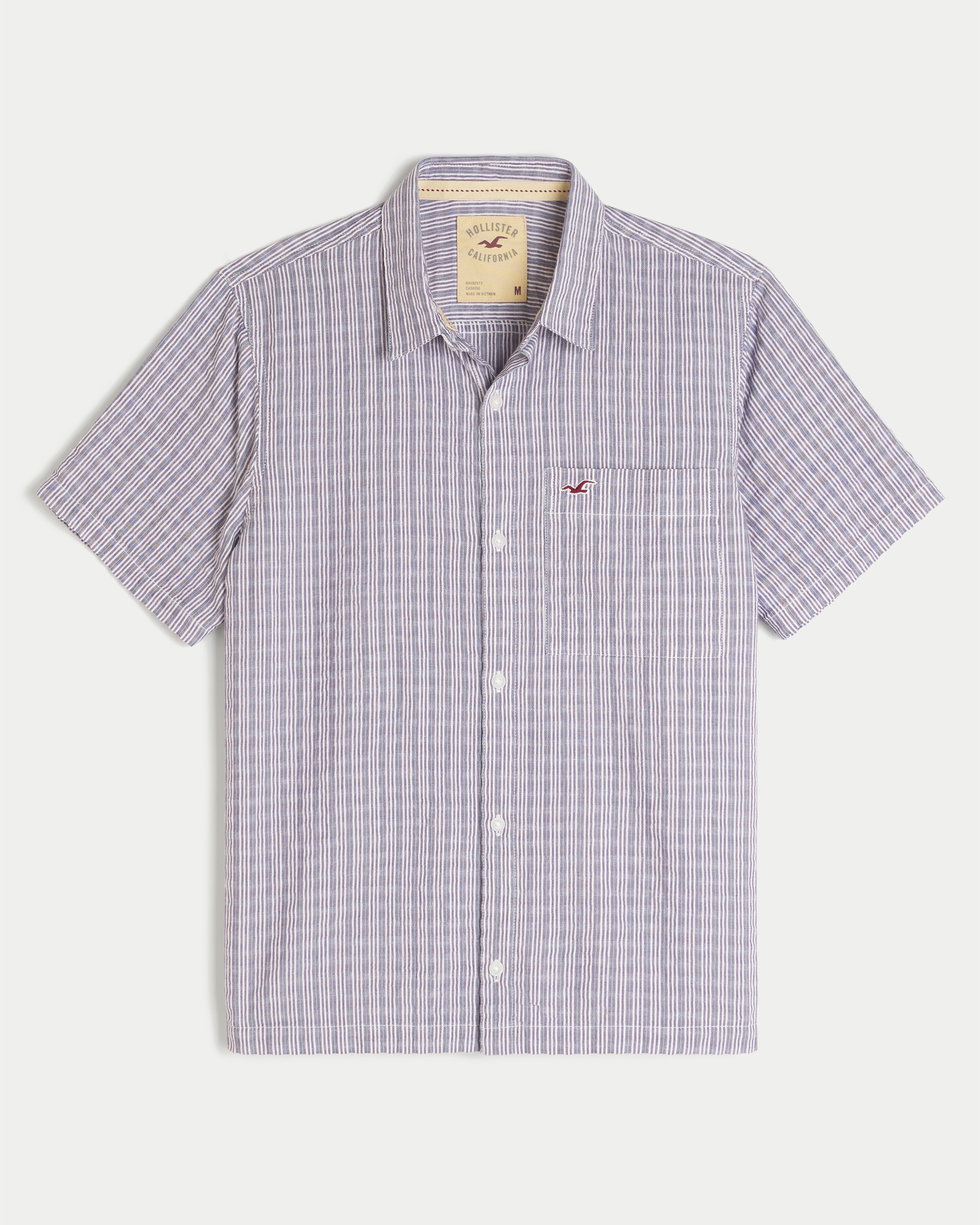 Vault Release Short-Sleeve Seersucker Icon Shirt