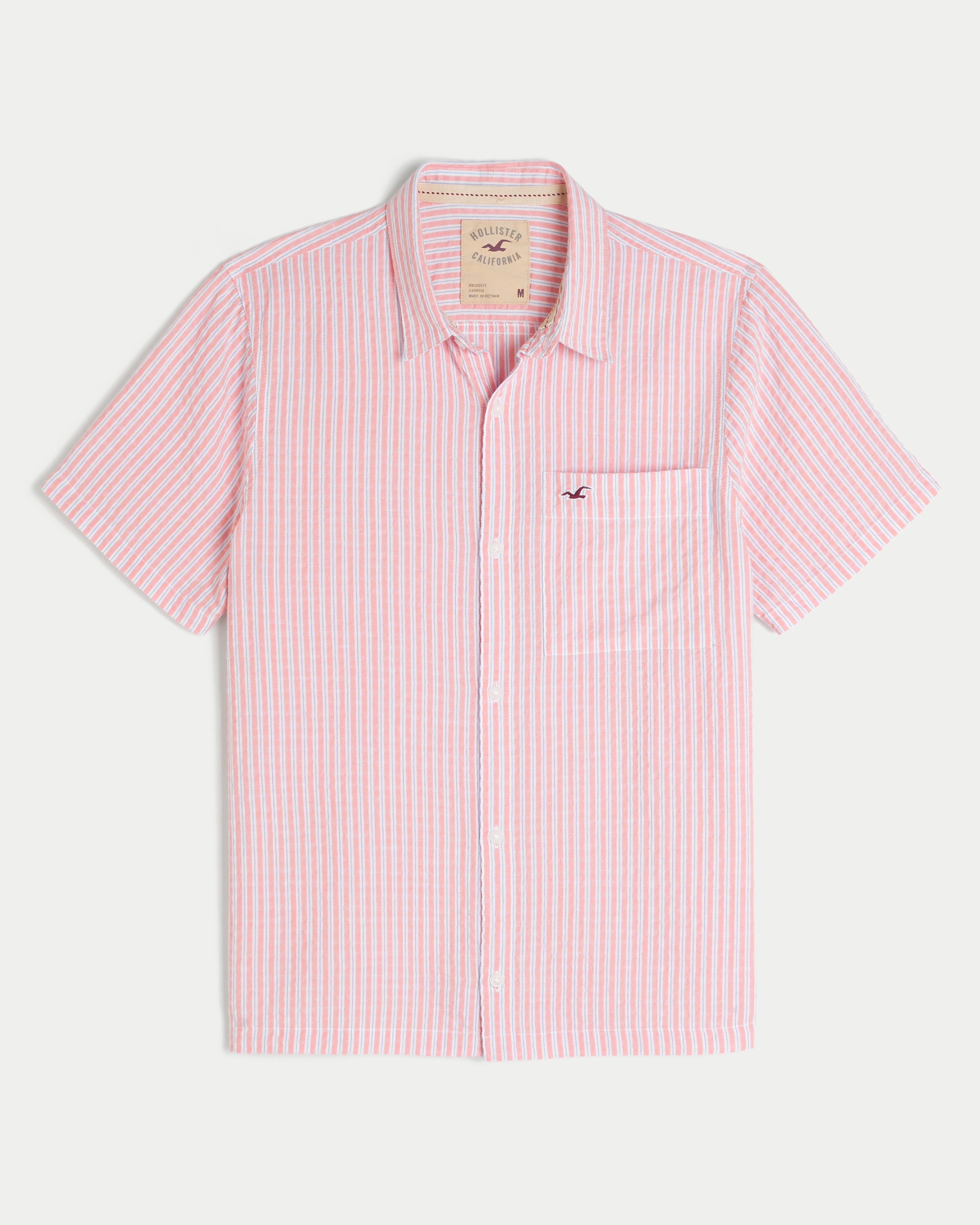 Short-Sleeve Seersucker Icon Shirt