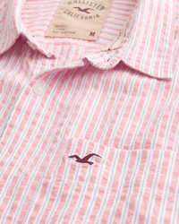 Short-Sleeve Seersucker Icon Shirt