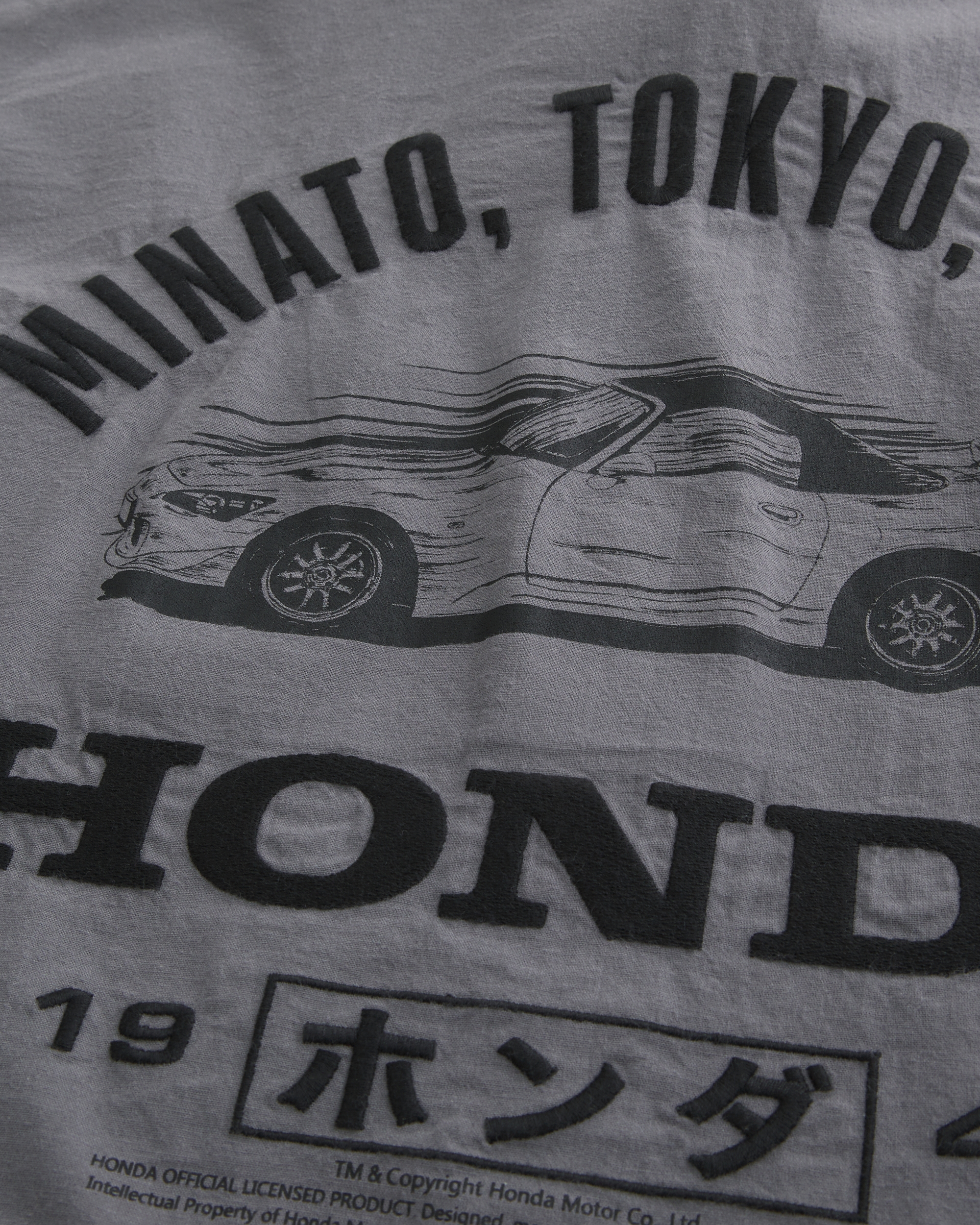 Honda Tシャツ グレー DO YOU HAVE A HONDA? Love it!