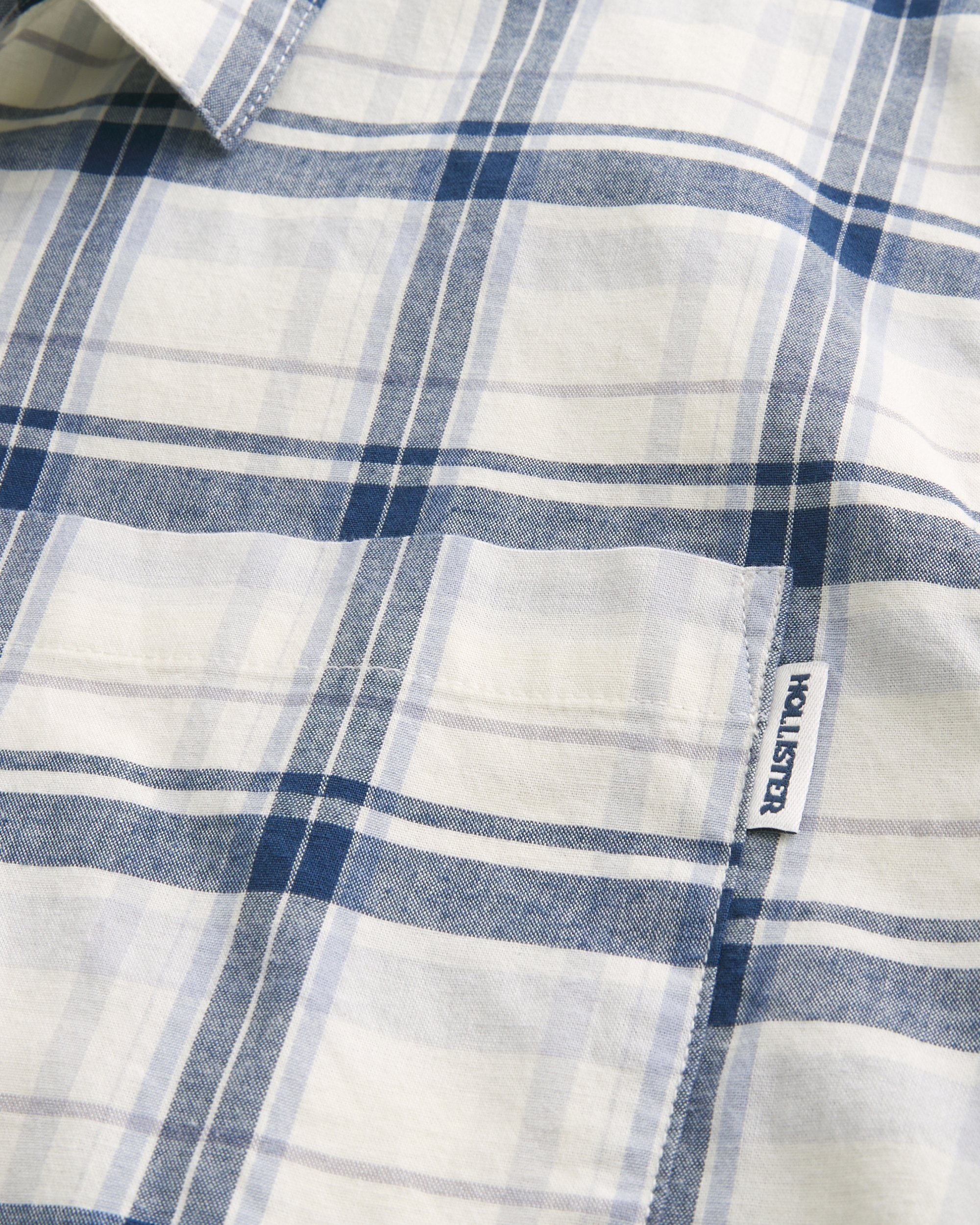 Boxy Poplin Button Front Shirt