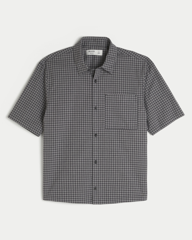 Men's Boxy Short-Sleeve Graphic Shirt | Men's Tops | HollisterCo.com