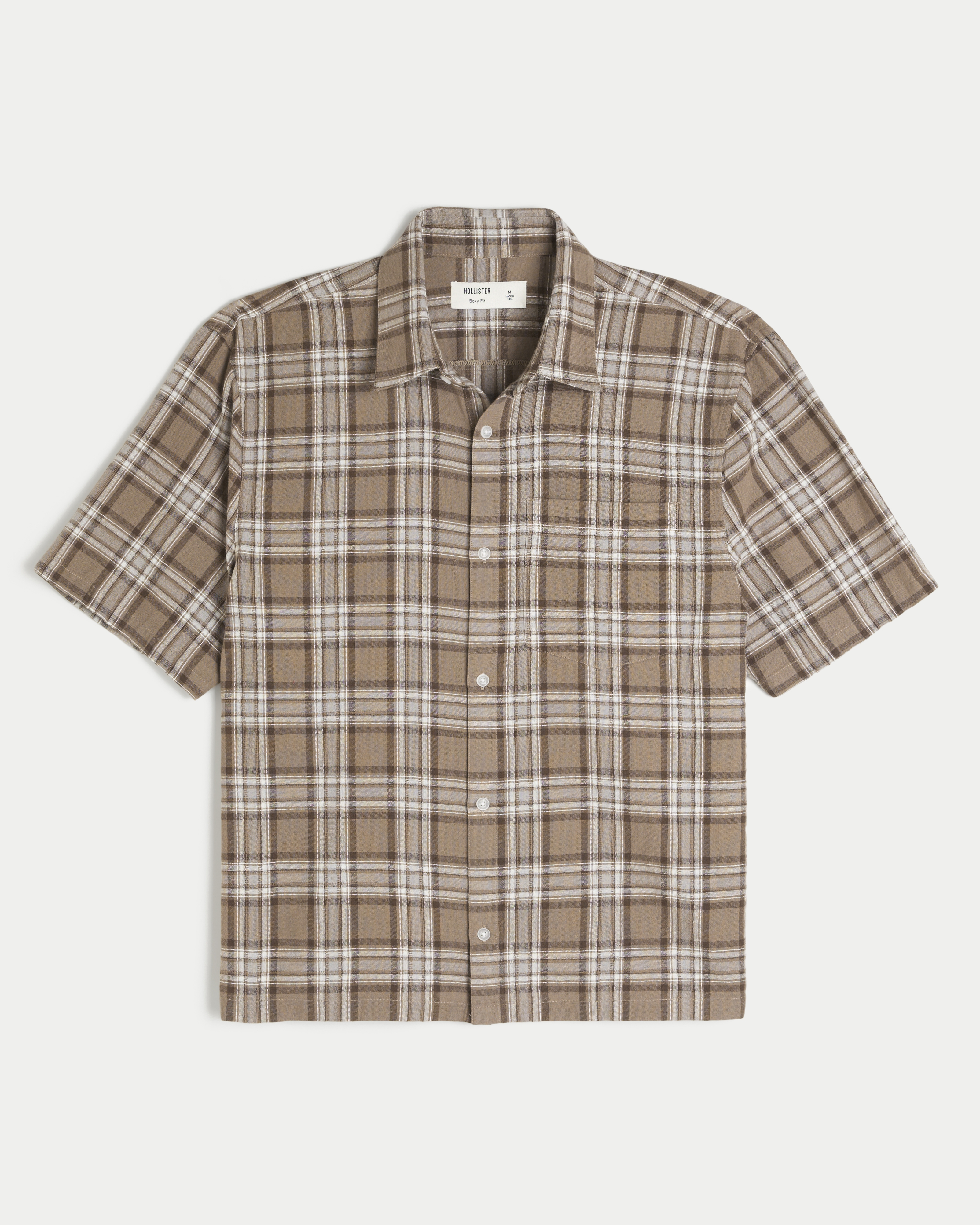 Boxy Short-Sleeve Shirt