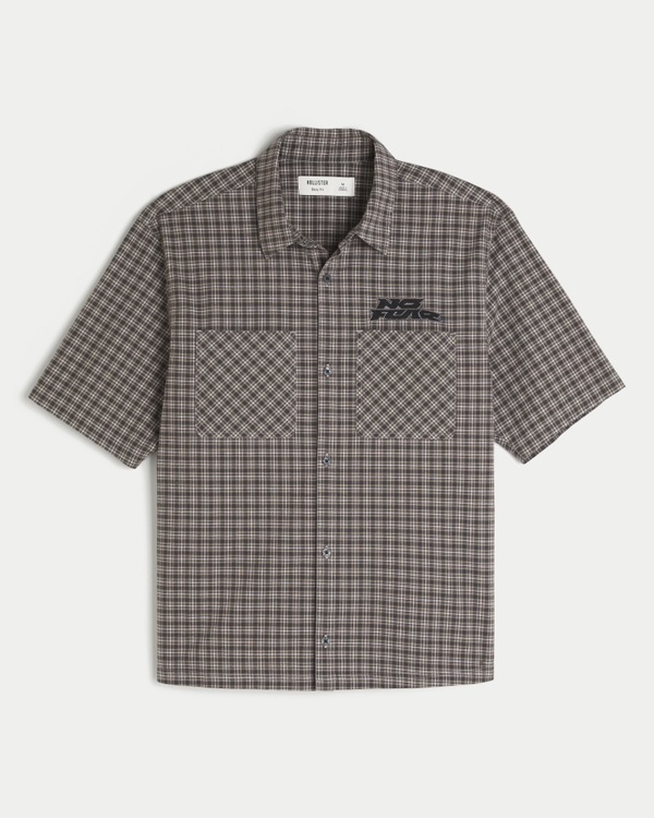Men's Boxy Short-Sleeve No Fear Graphic Shirt | Men's Clearance
