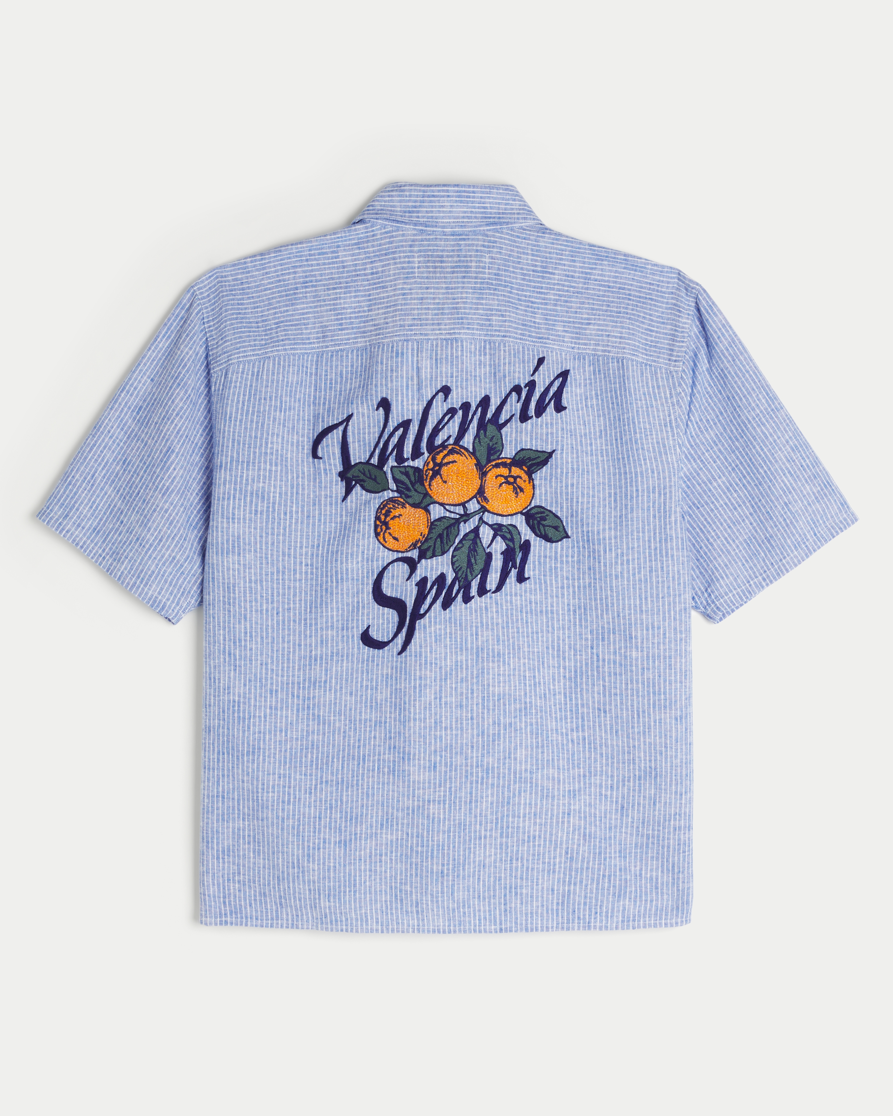 Boxy Short-Sleeve Valencía Spain Graphic Shirt