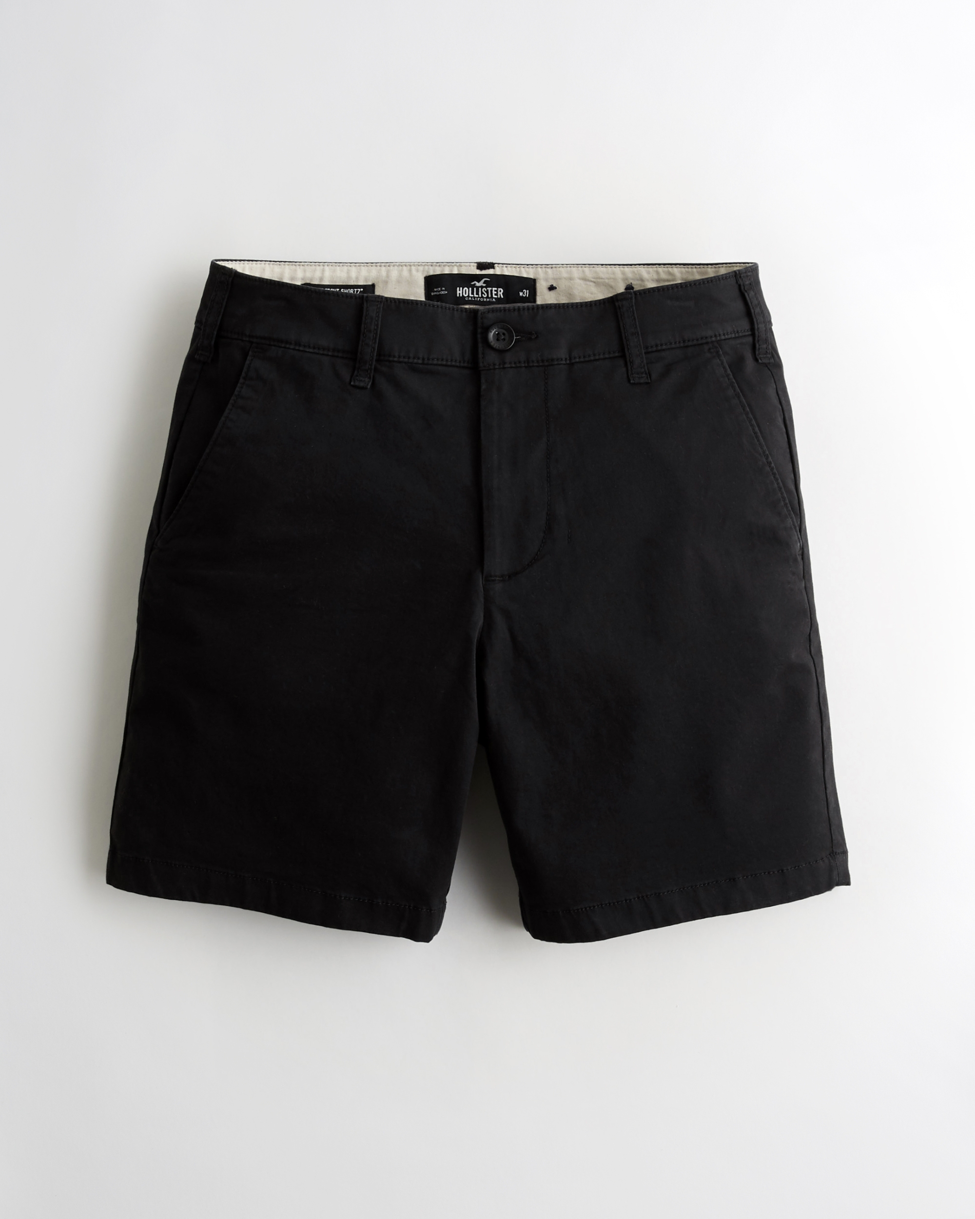 hollister black shorts