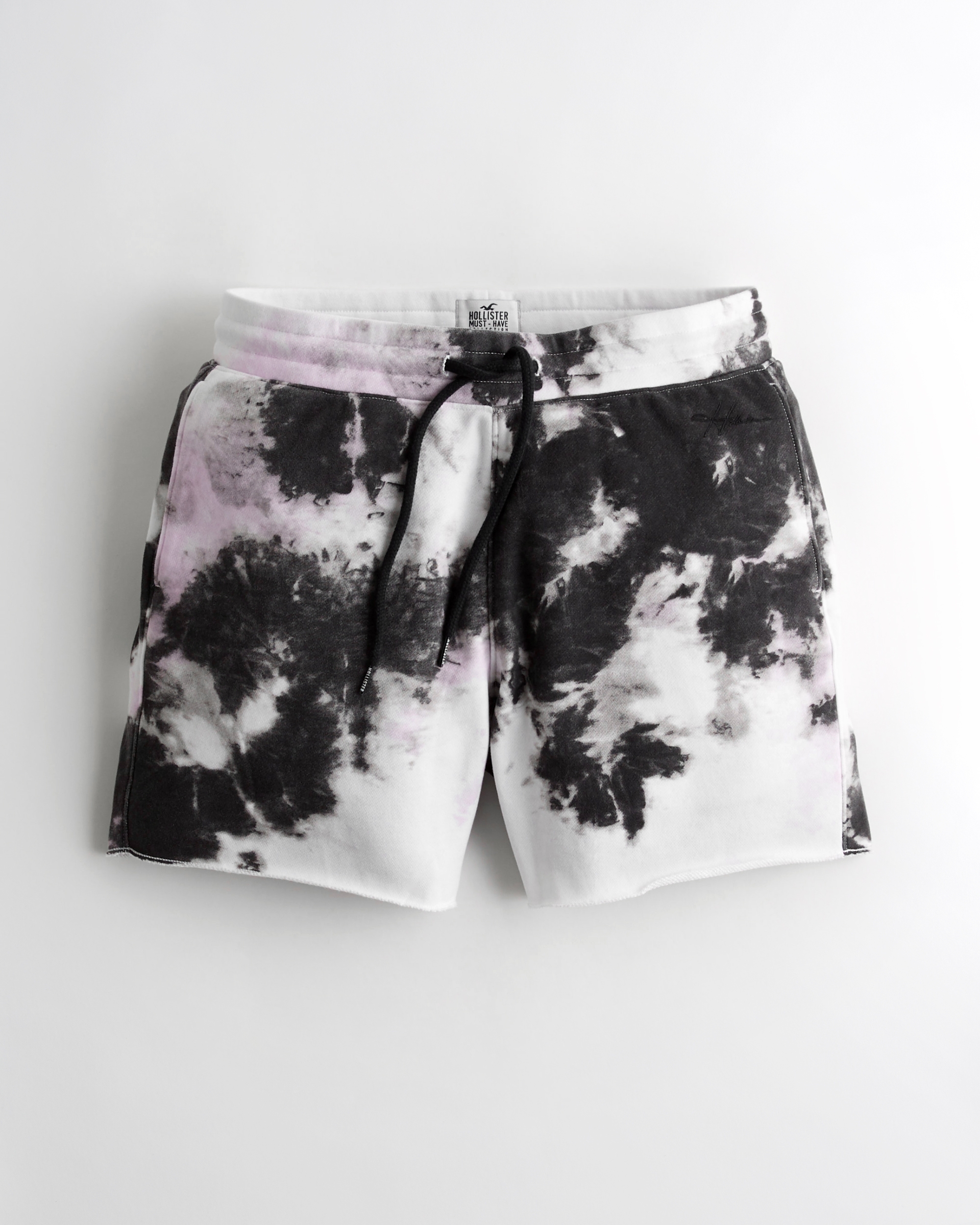 hollister black shorts