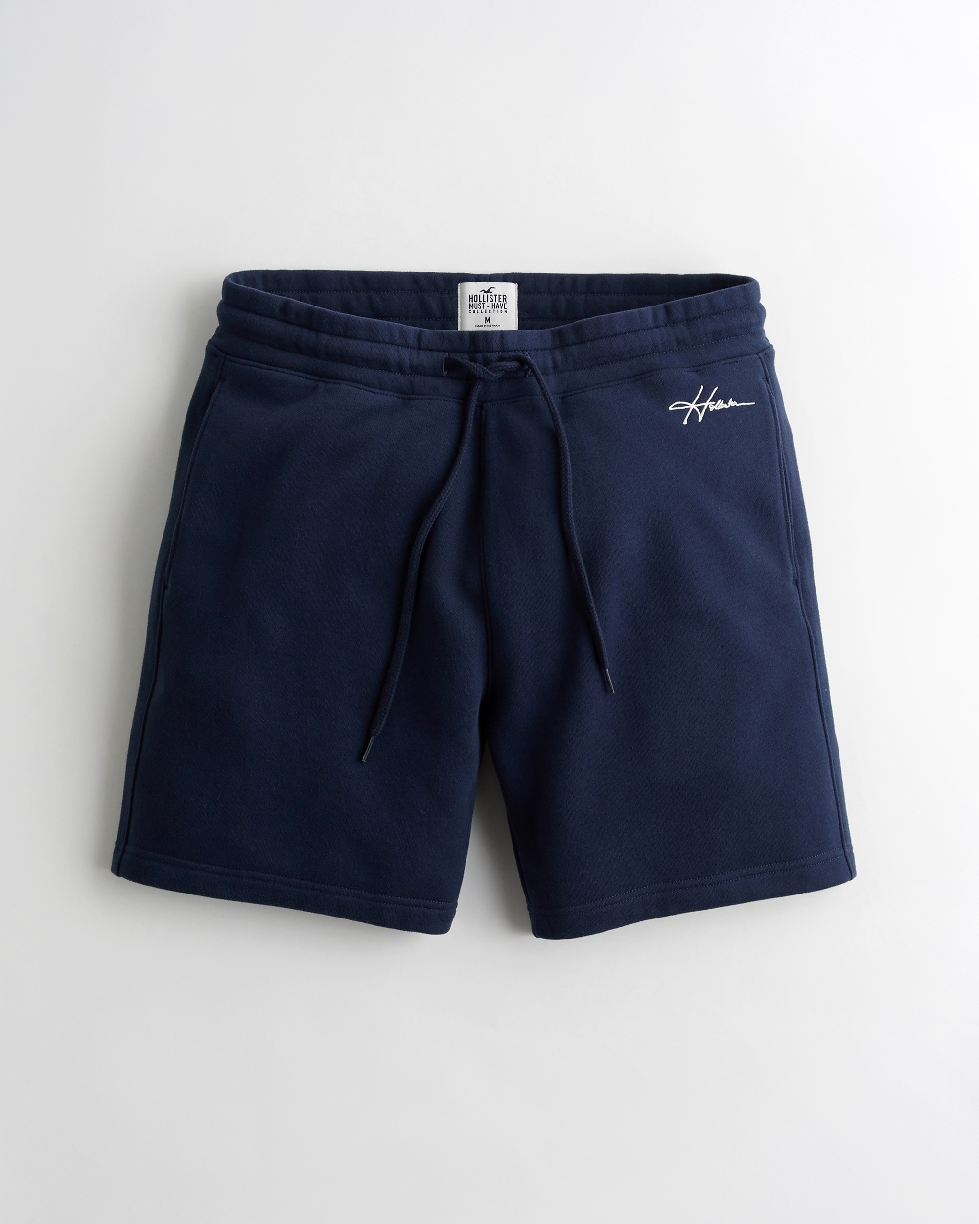 hollister fleece shorts mens