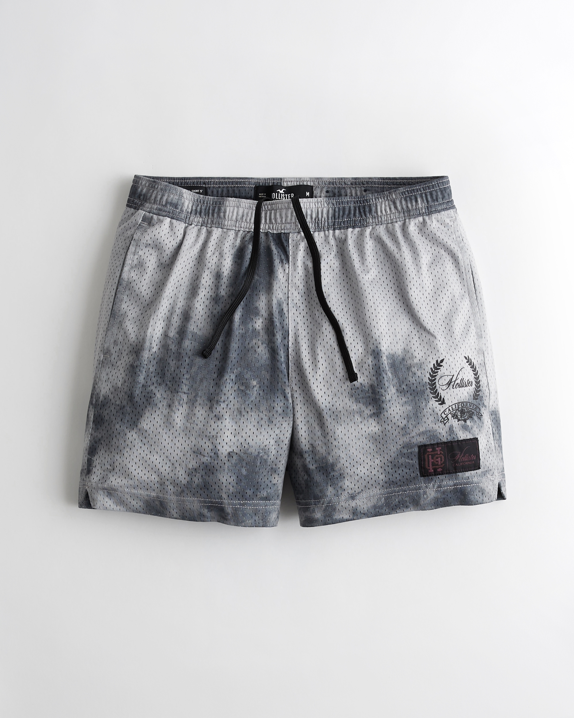 hollister black shorts