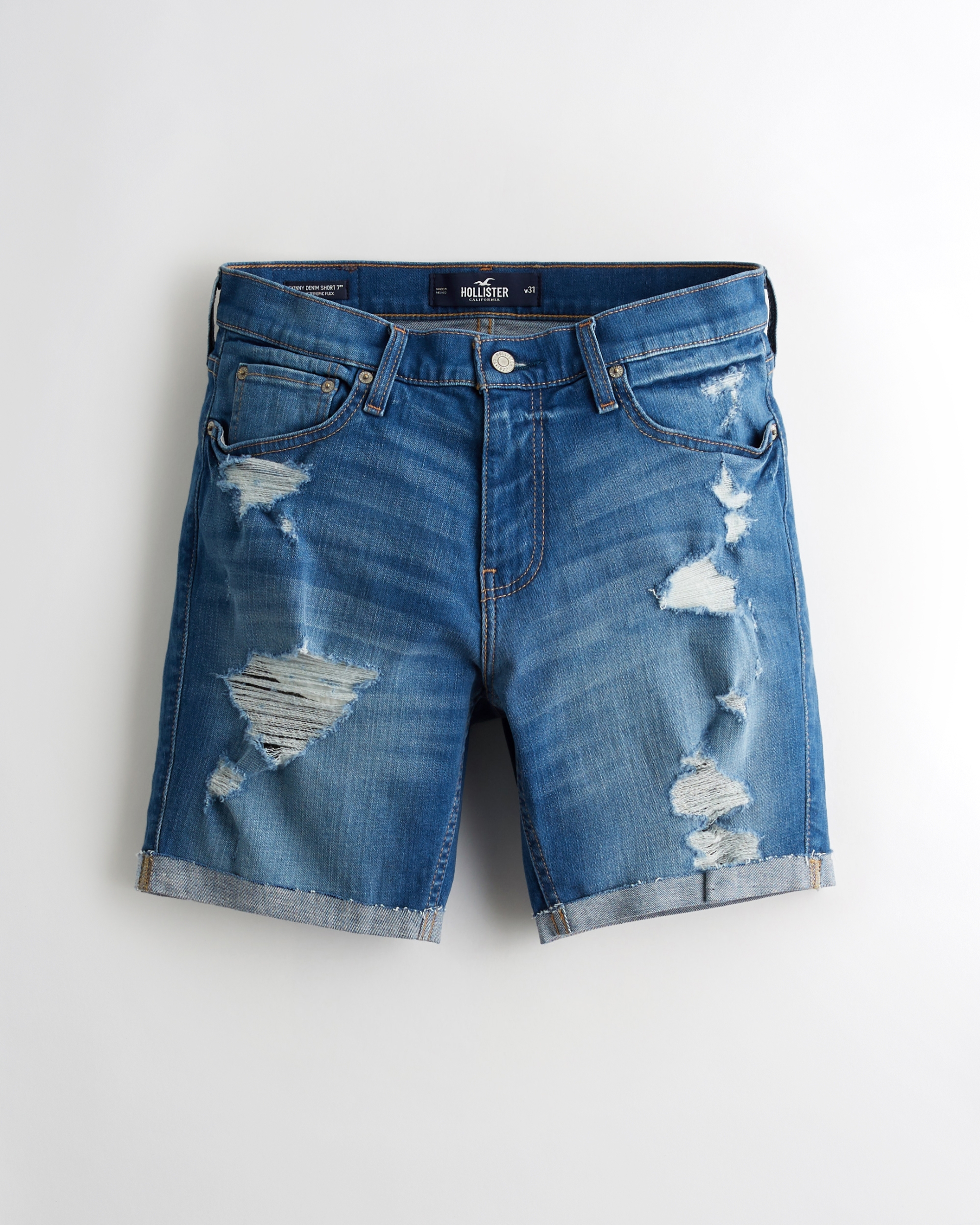 Hollister Epic Flex Skinny Denim Short 