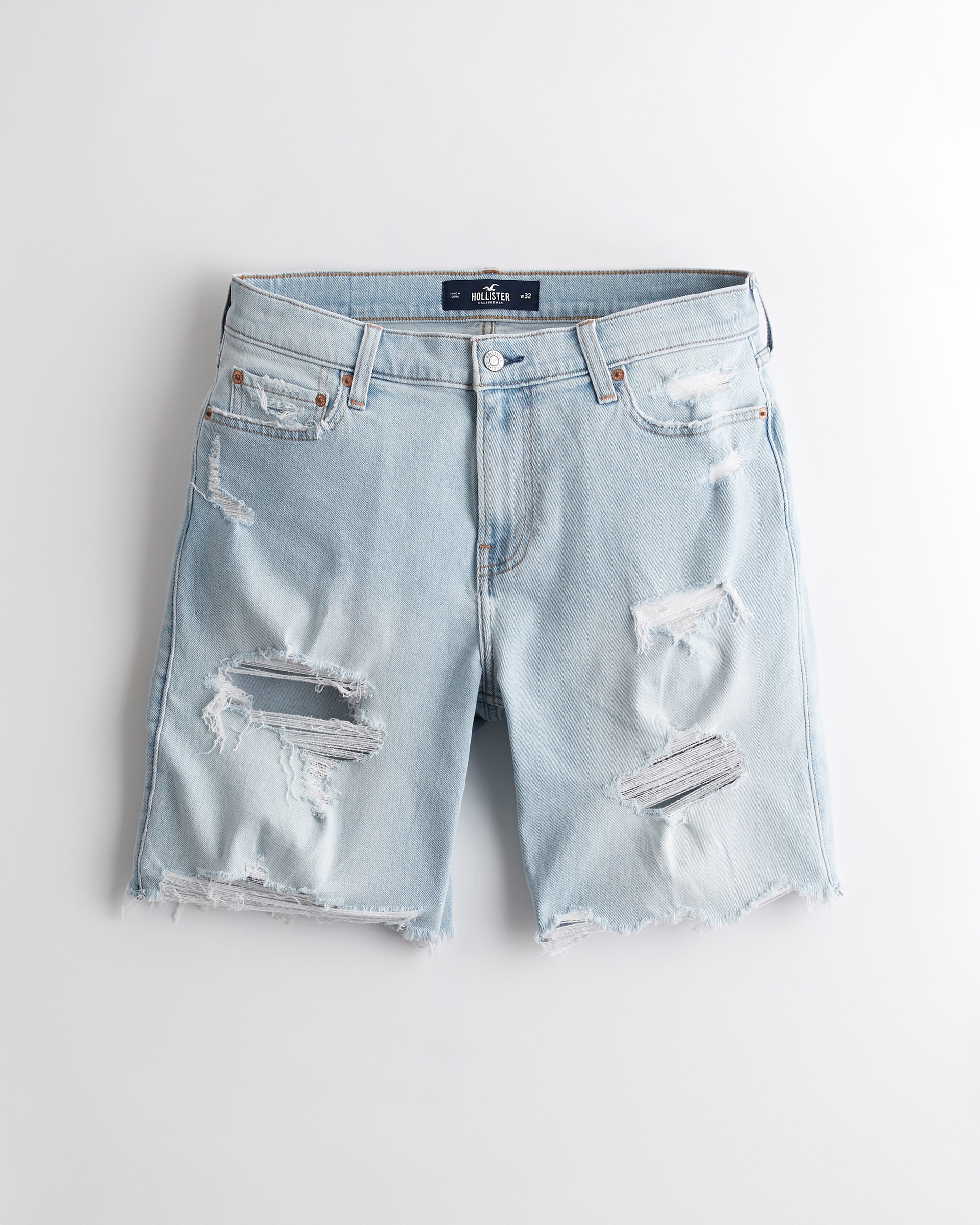 hollister jean shorts