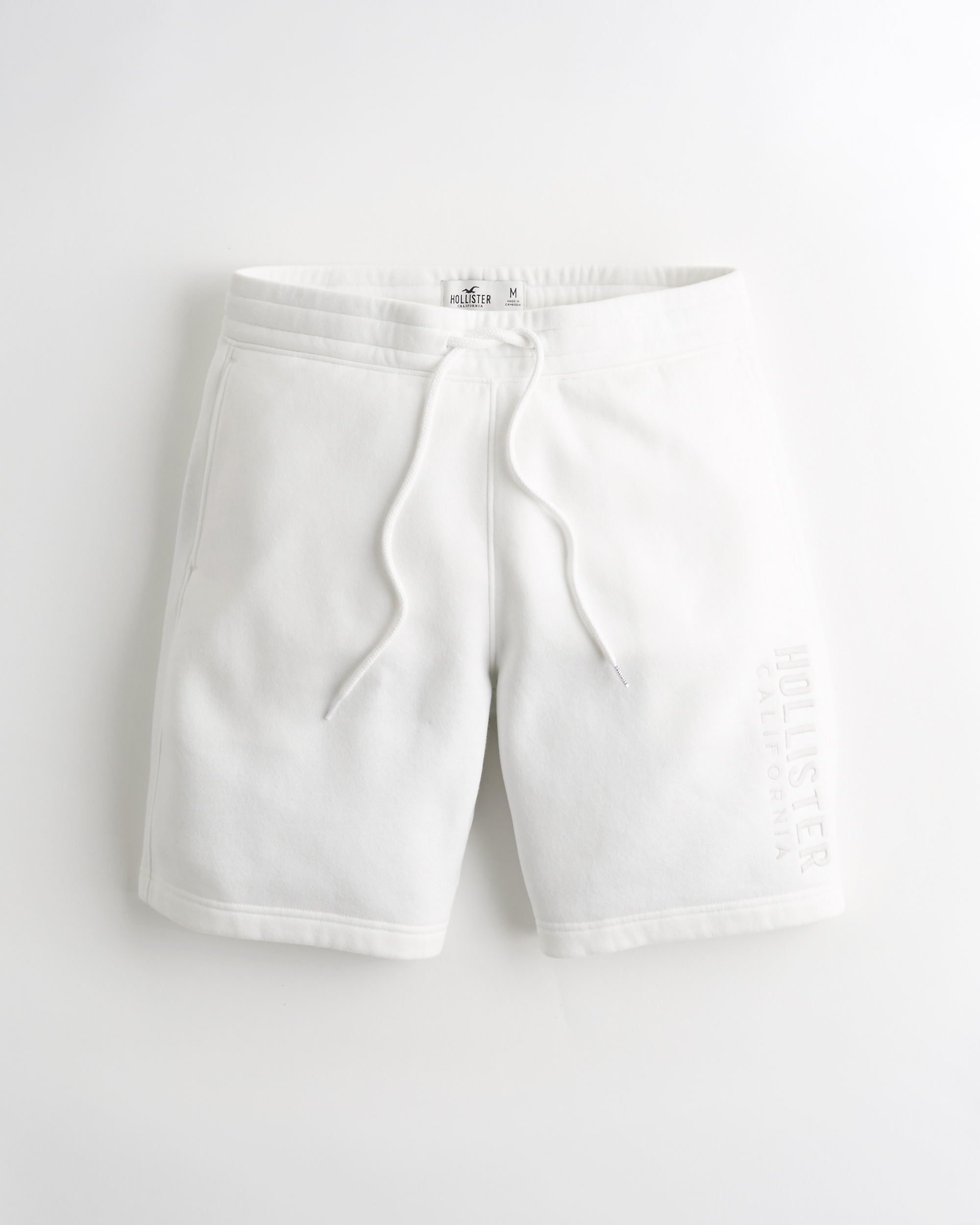 hollister mens fleece shorts