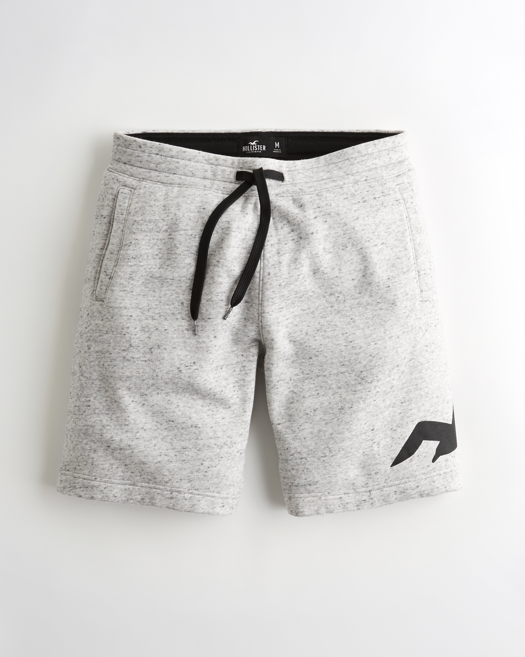 hollister mens fleece shorts
