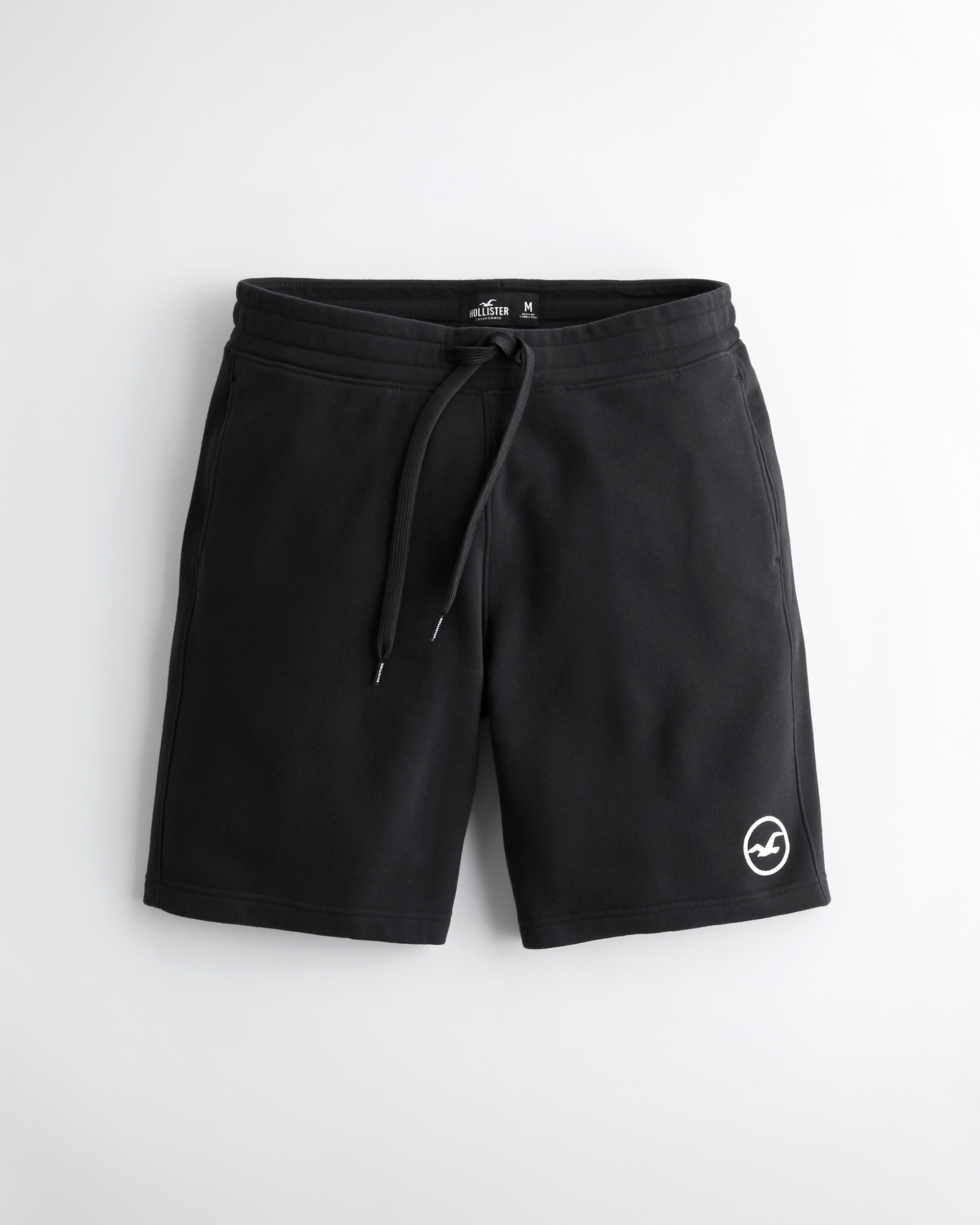 hollister mens fleece shorts