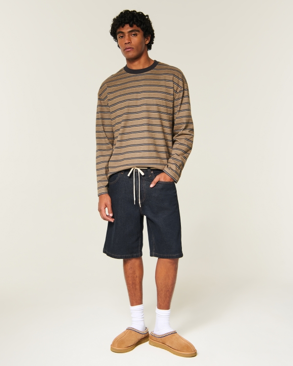 Baggy Jean Shorts