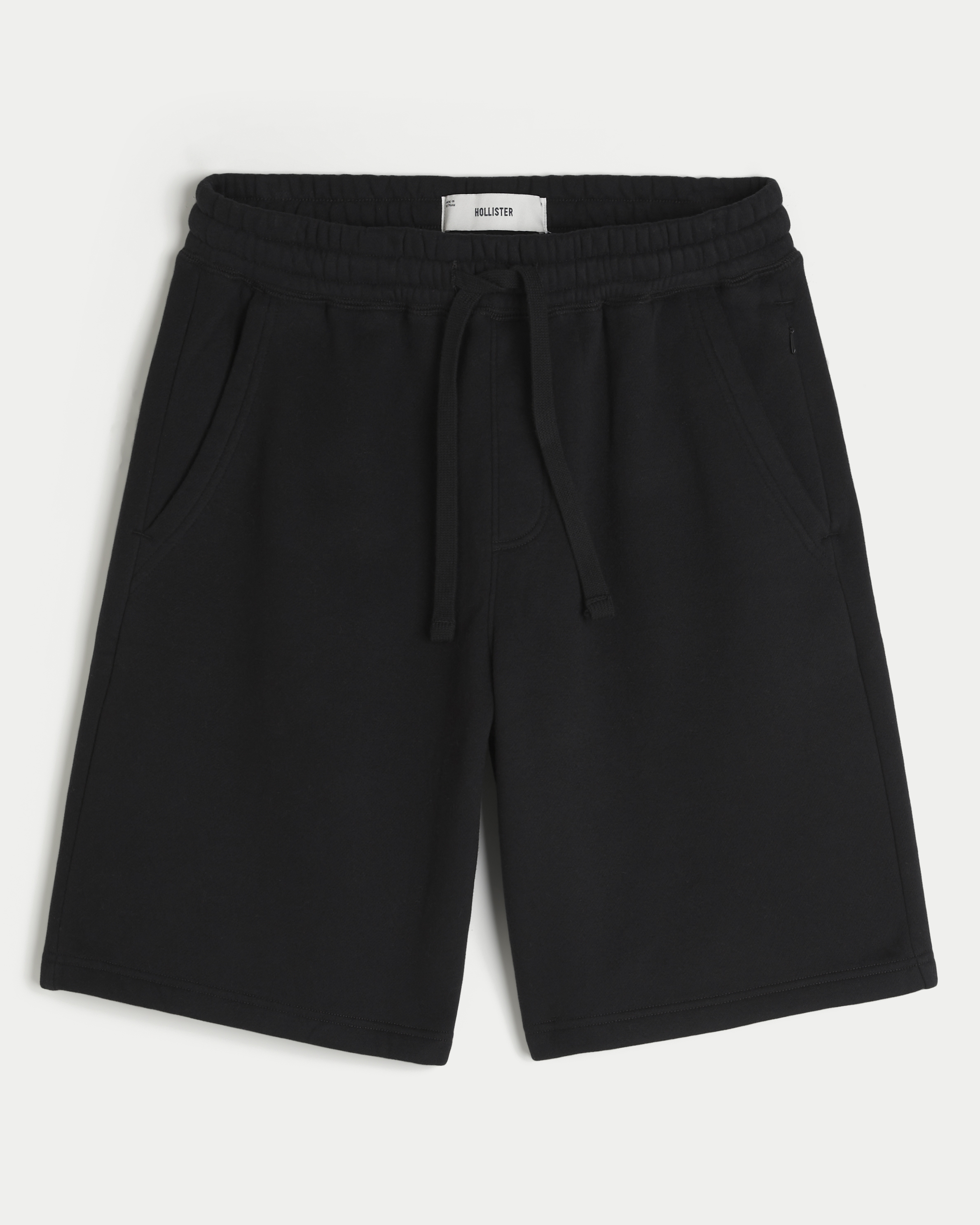 At-the-Knee Baggy Fleece Shorts