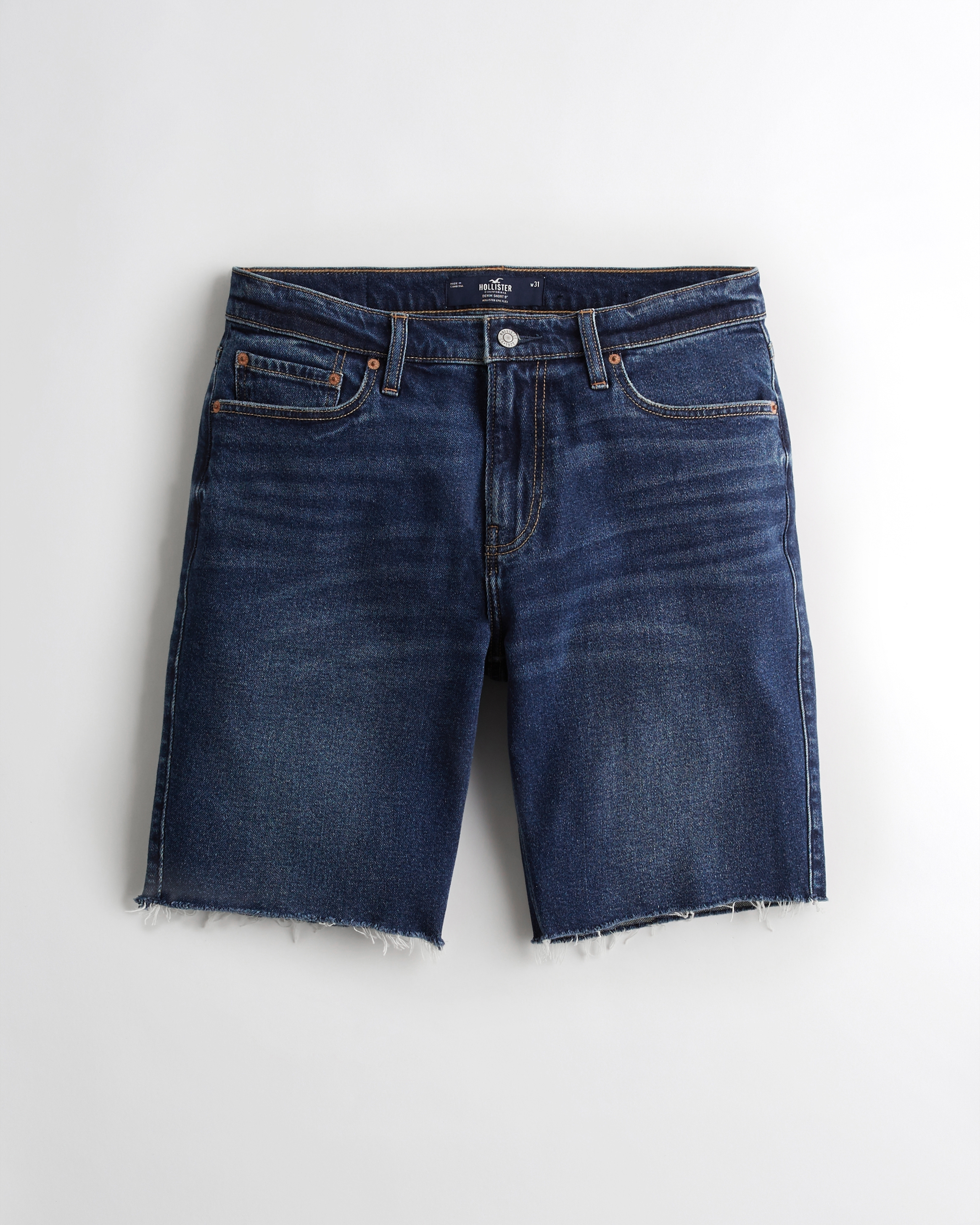 denim mens shorts