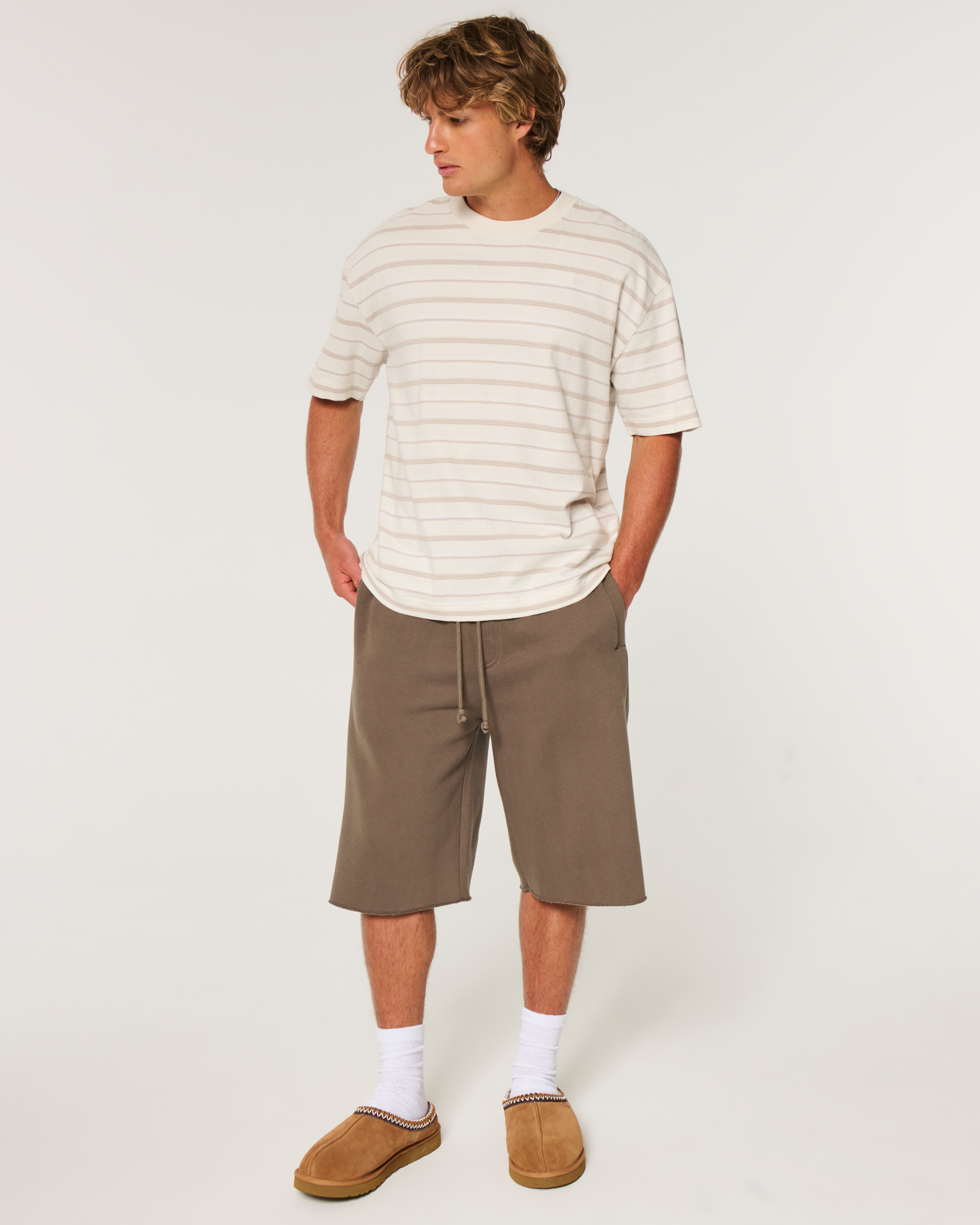 Fleece Super Baggy Shorts