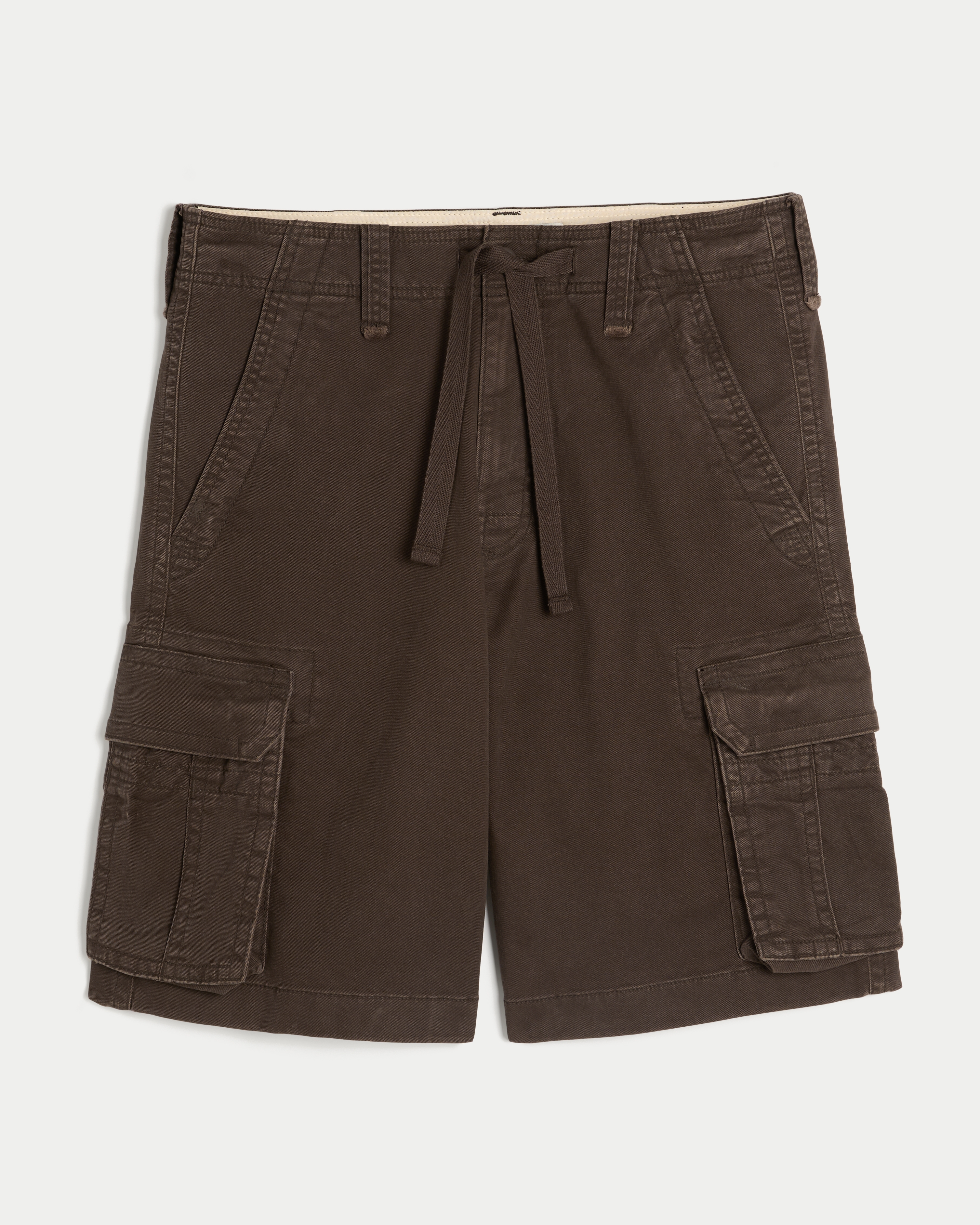 Low-Rise Baggy Cargo Shorts