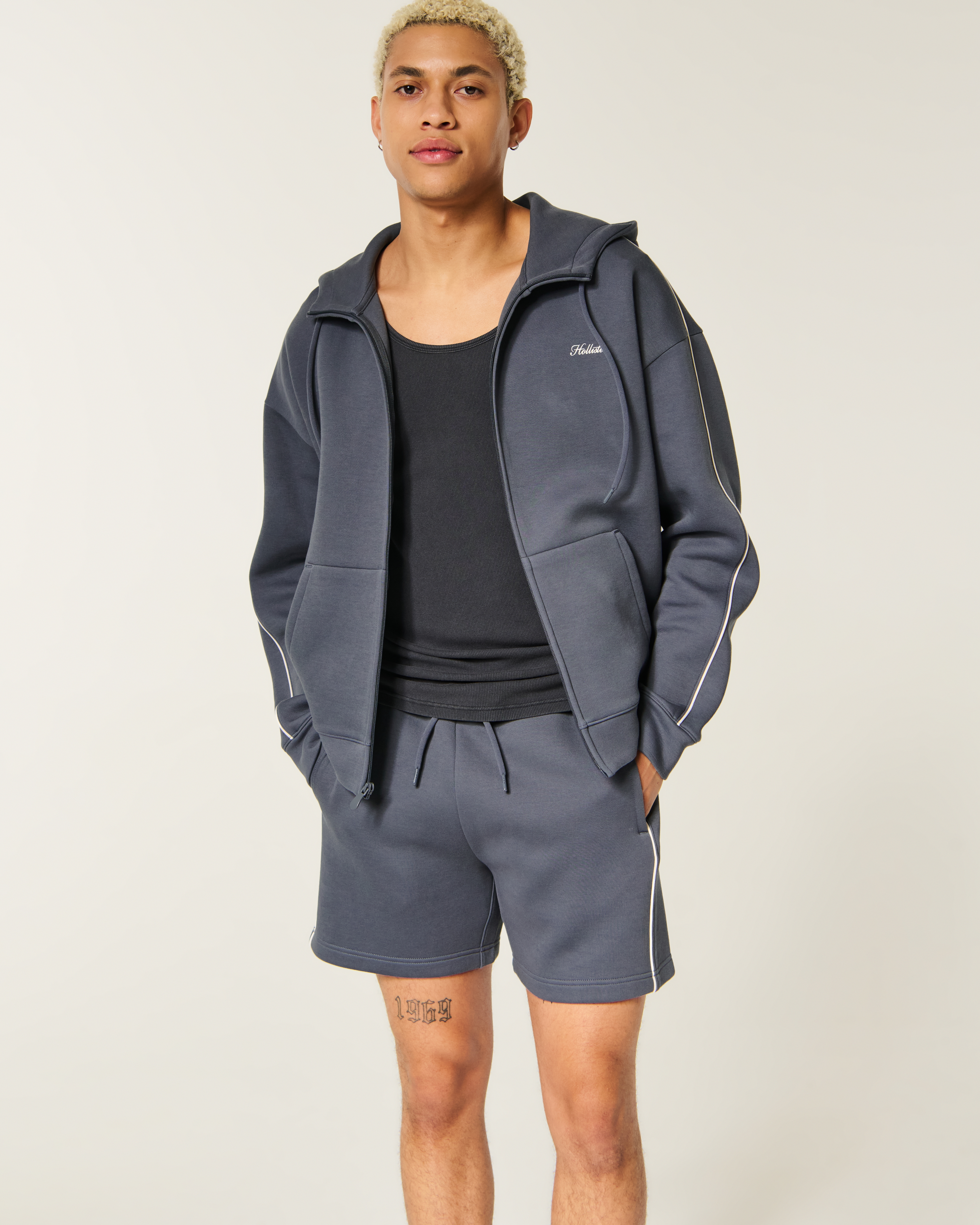 Mid-Thigh Everyday Cooling Fleece Shorts