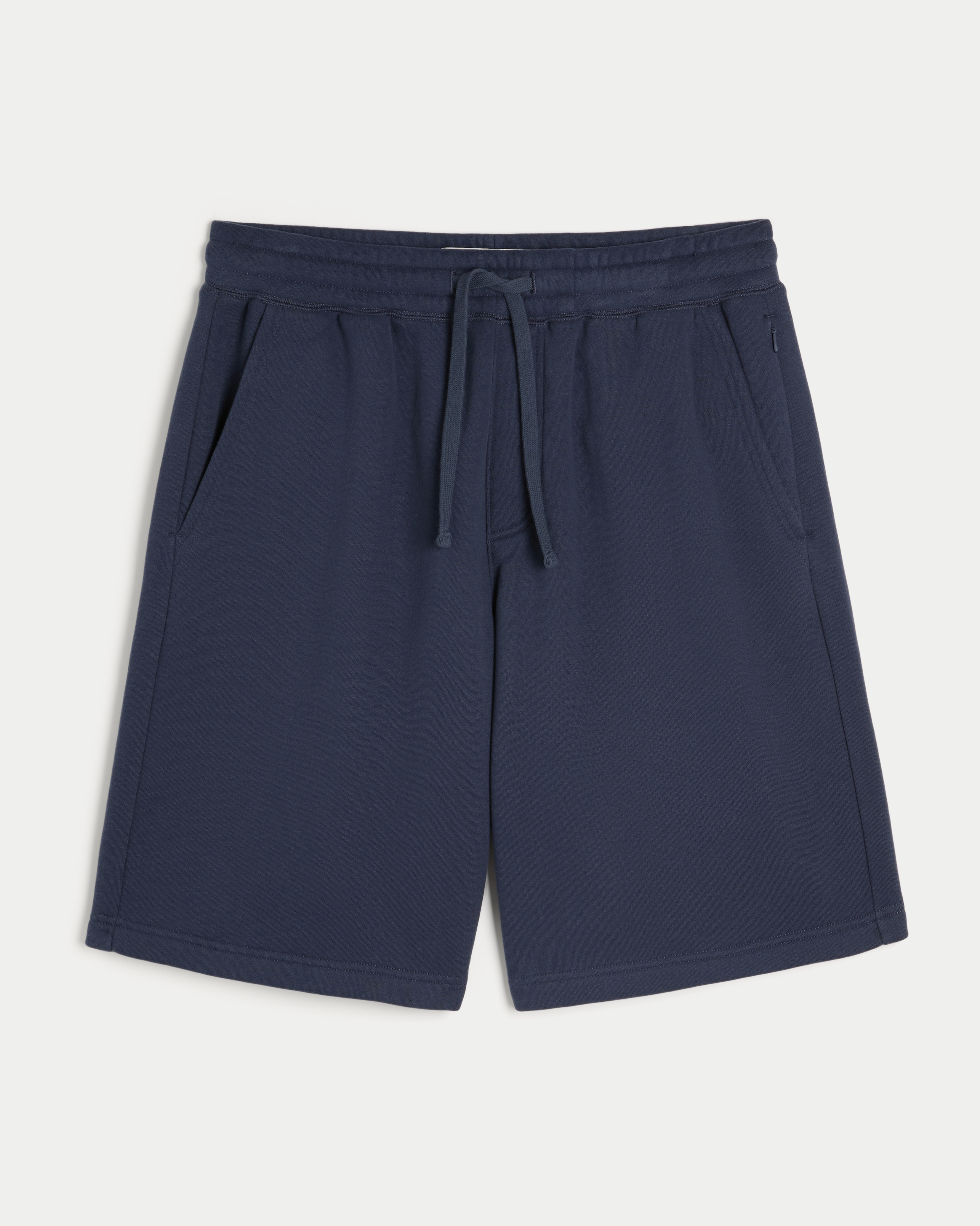 Hollister Feel Good At-the-Knee Baggy Fleece Shorts