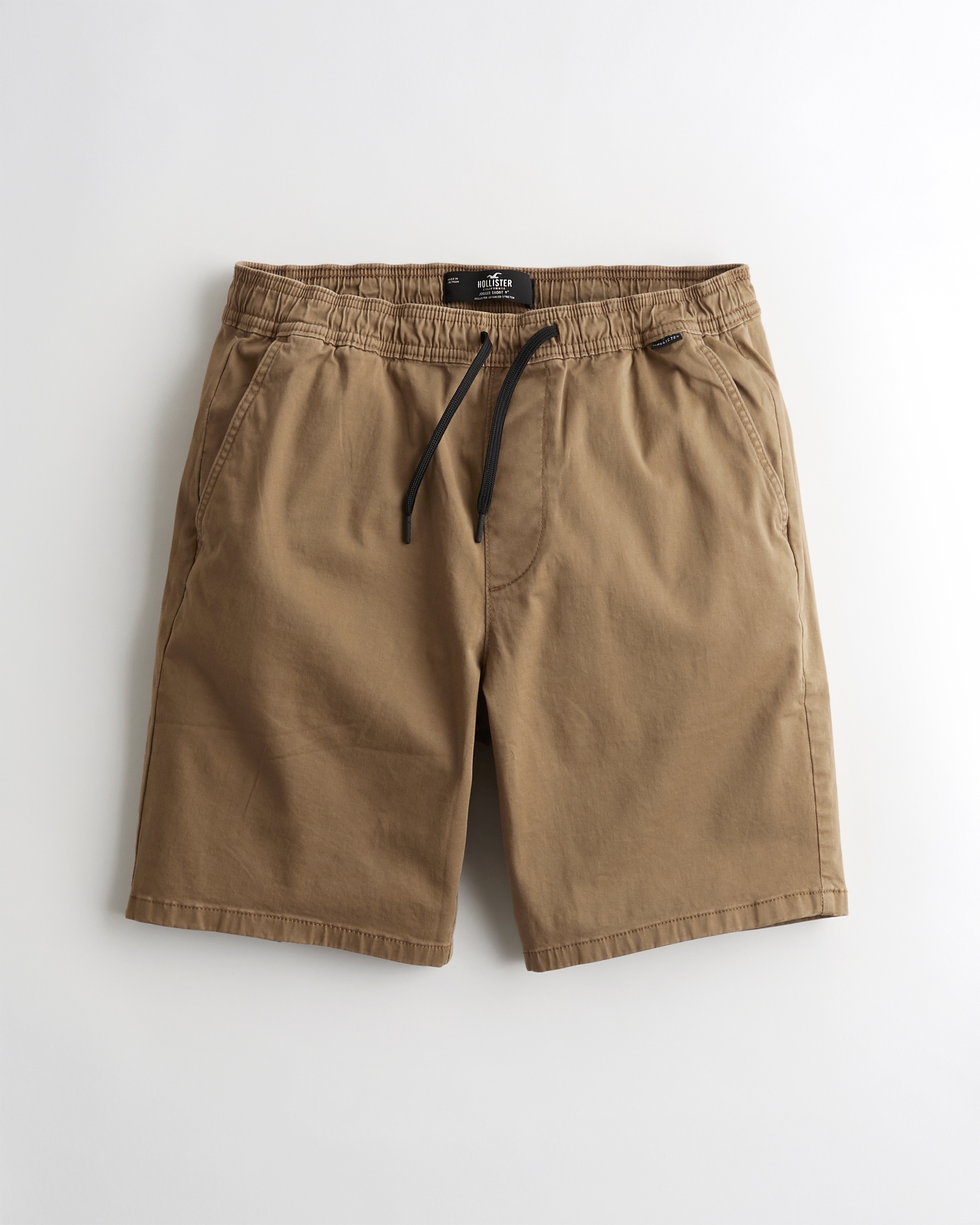 hollister twill joggers