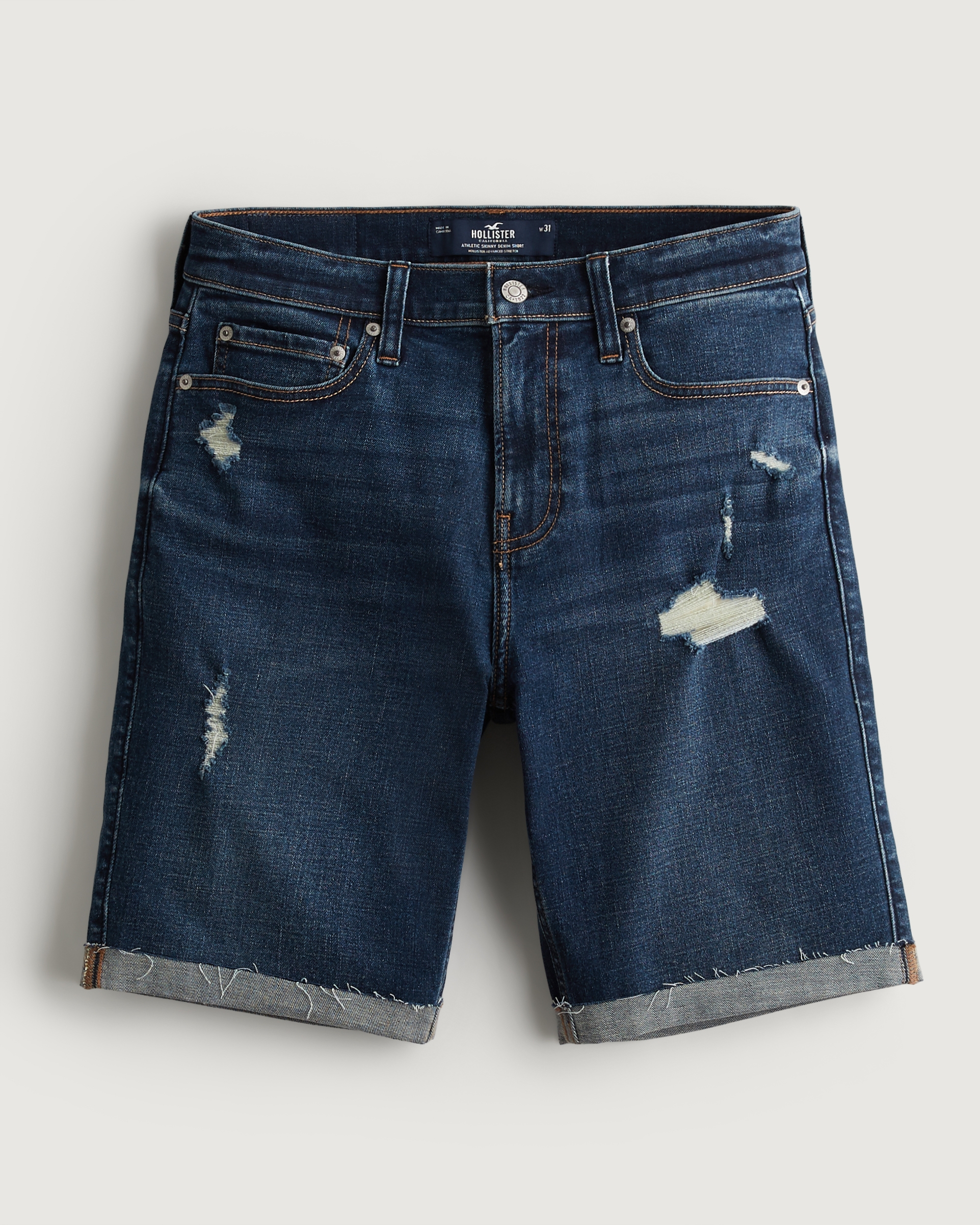 Short hollister clearance jeans